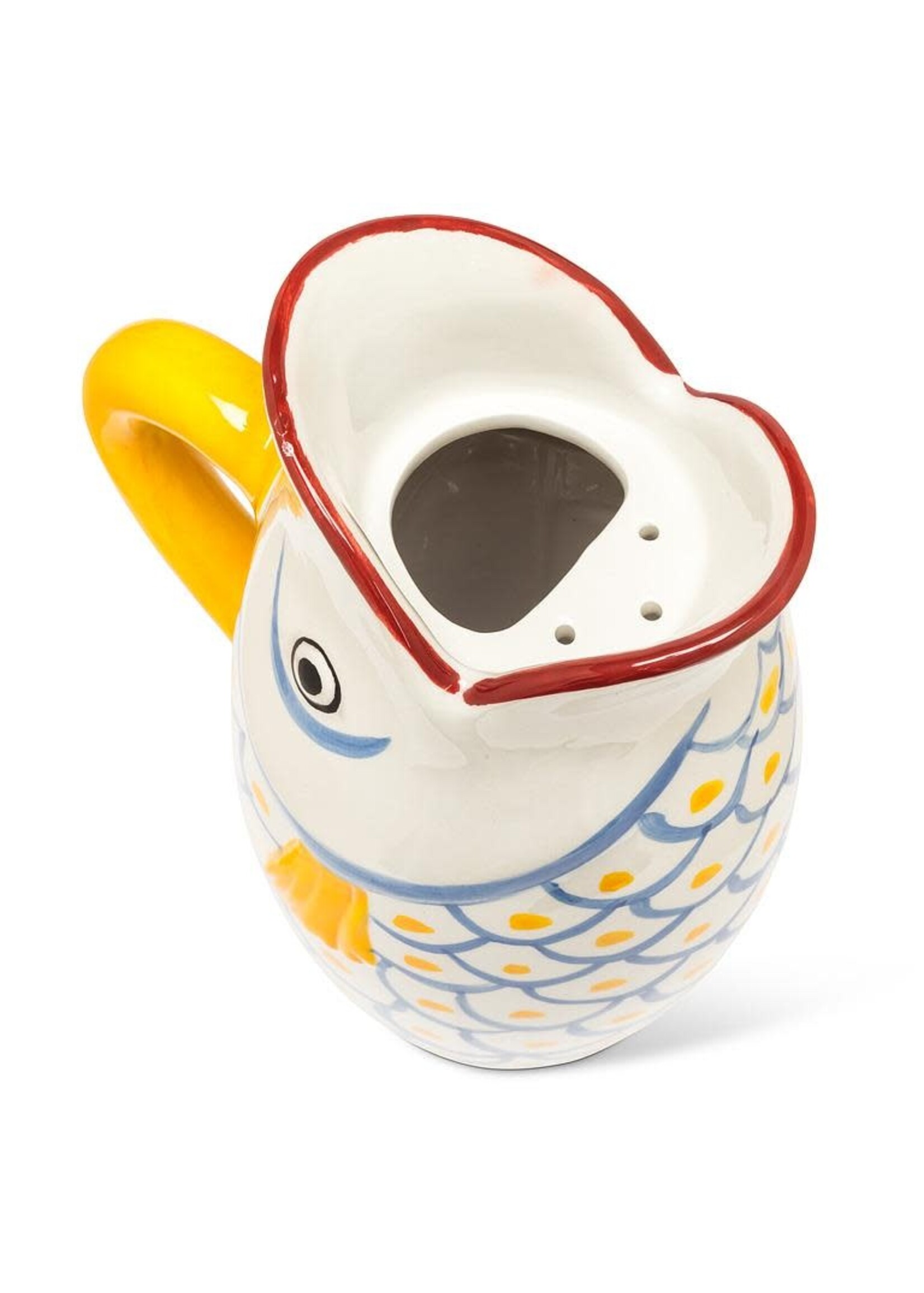 Blue Scale Fish Jug