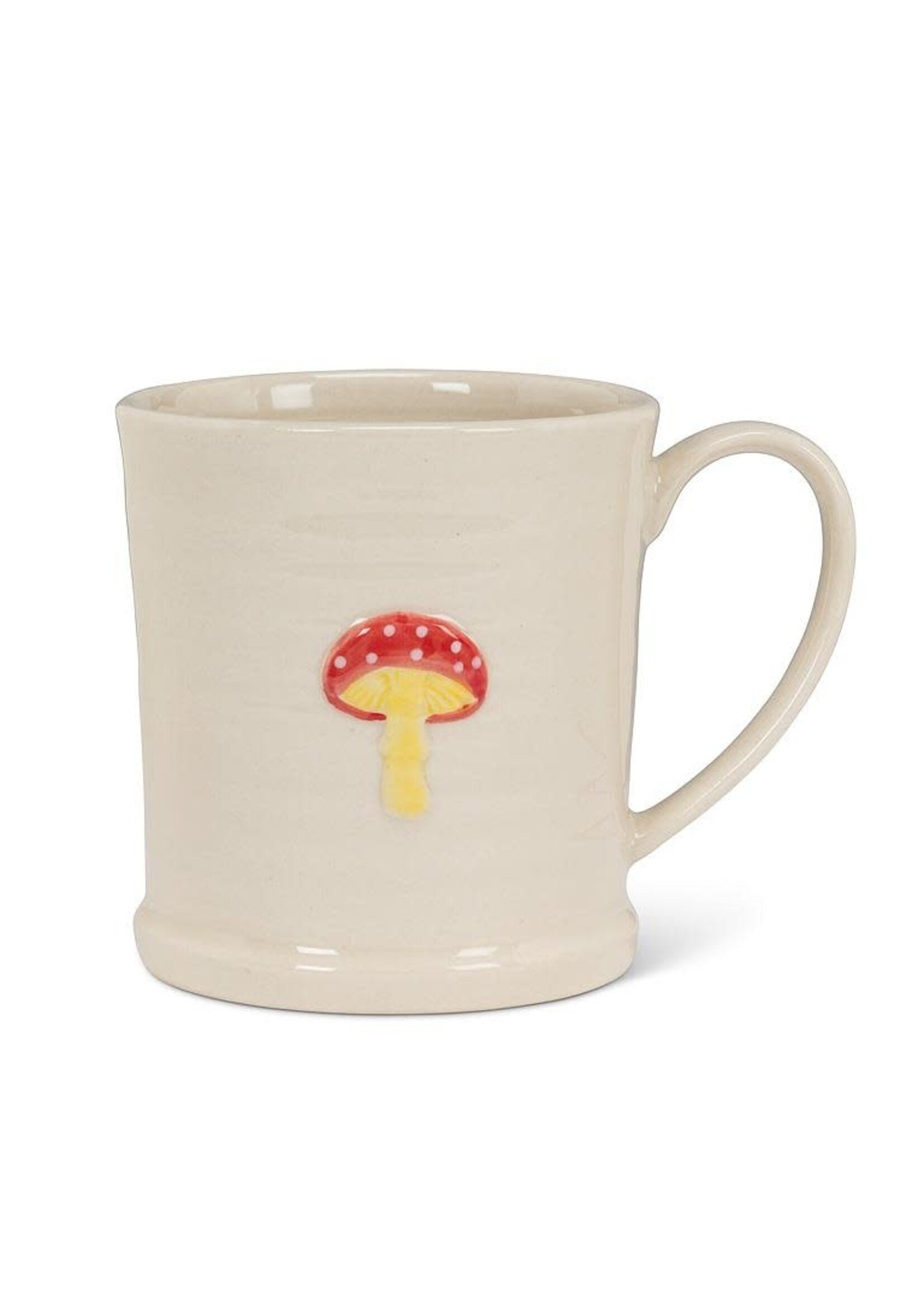 Mushroom on Rimmed Mug
