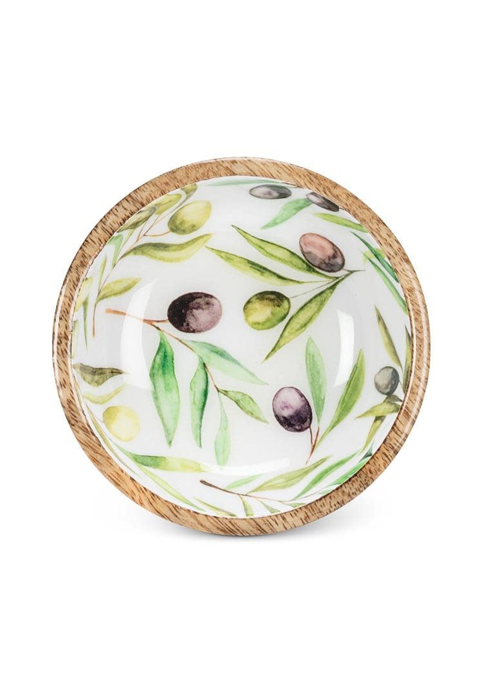 Olives & Leaves Small Bowl