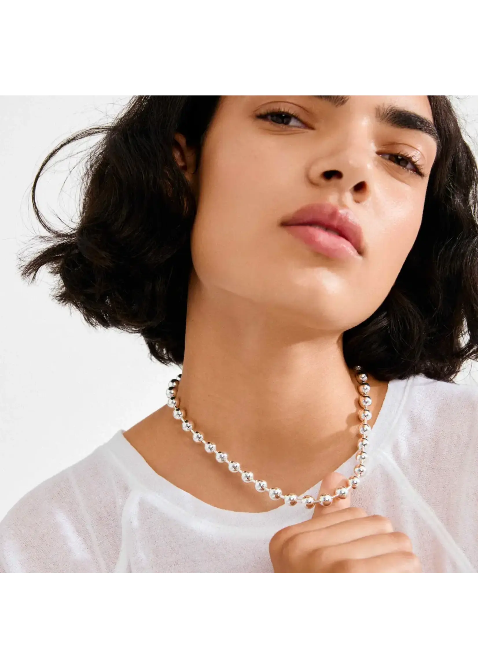 Pilgrim *Necklace : Air :  Silver Plated -  Silver Plated
