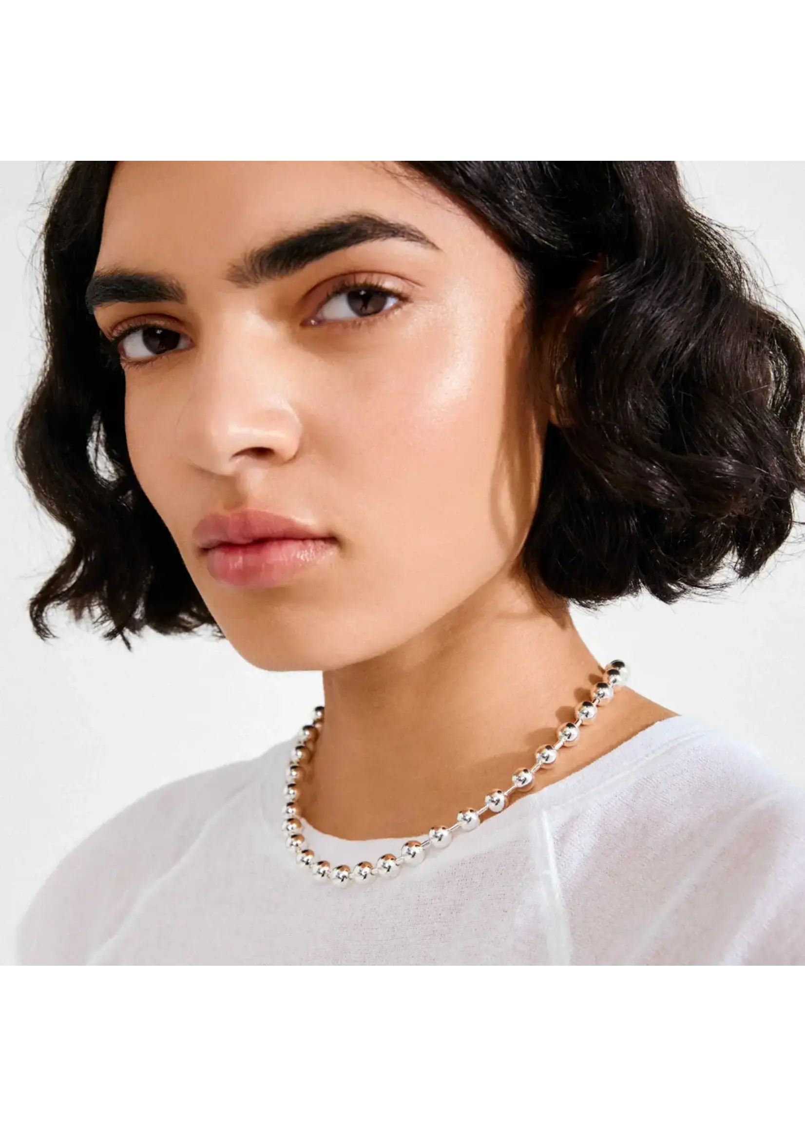Pilgrim *Necklace : Air :  Silver Plated -  Silver Plated