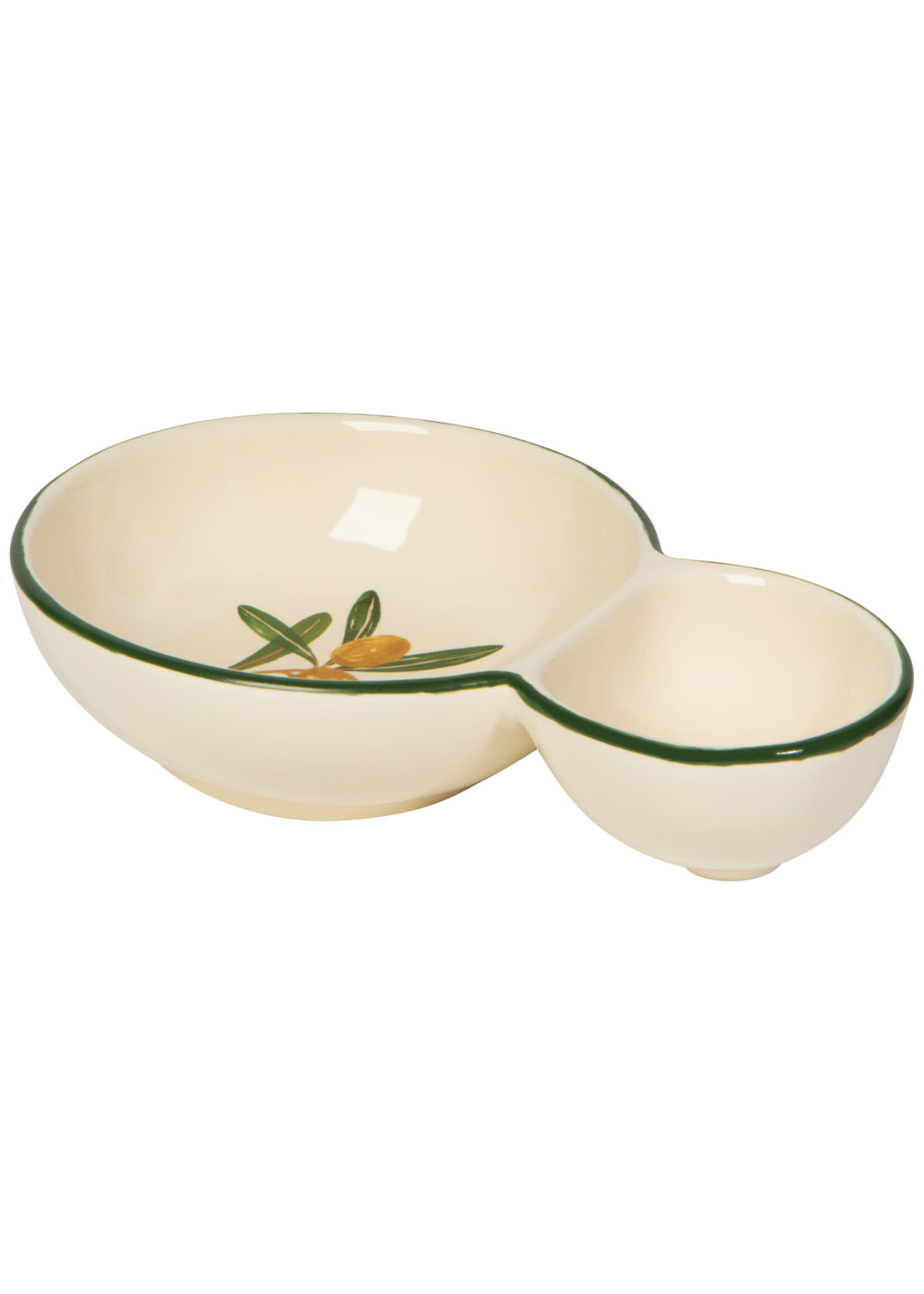 Olive Divided Dish
