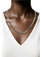 Flat Magic Sterling Silver 16” Necklace 7.9 gr