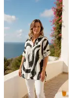 BK ABSTRACT PRINT SHIRT