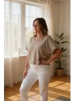 TA SHORT SLEEVE VNECK CTOP