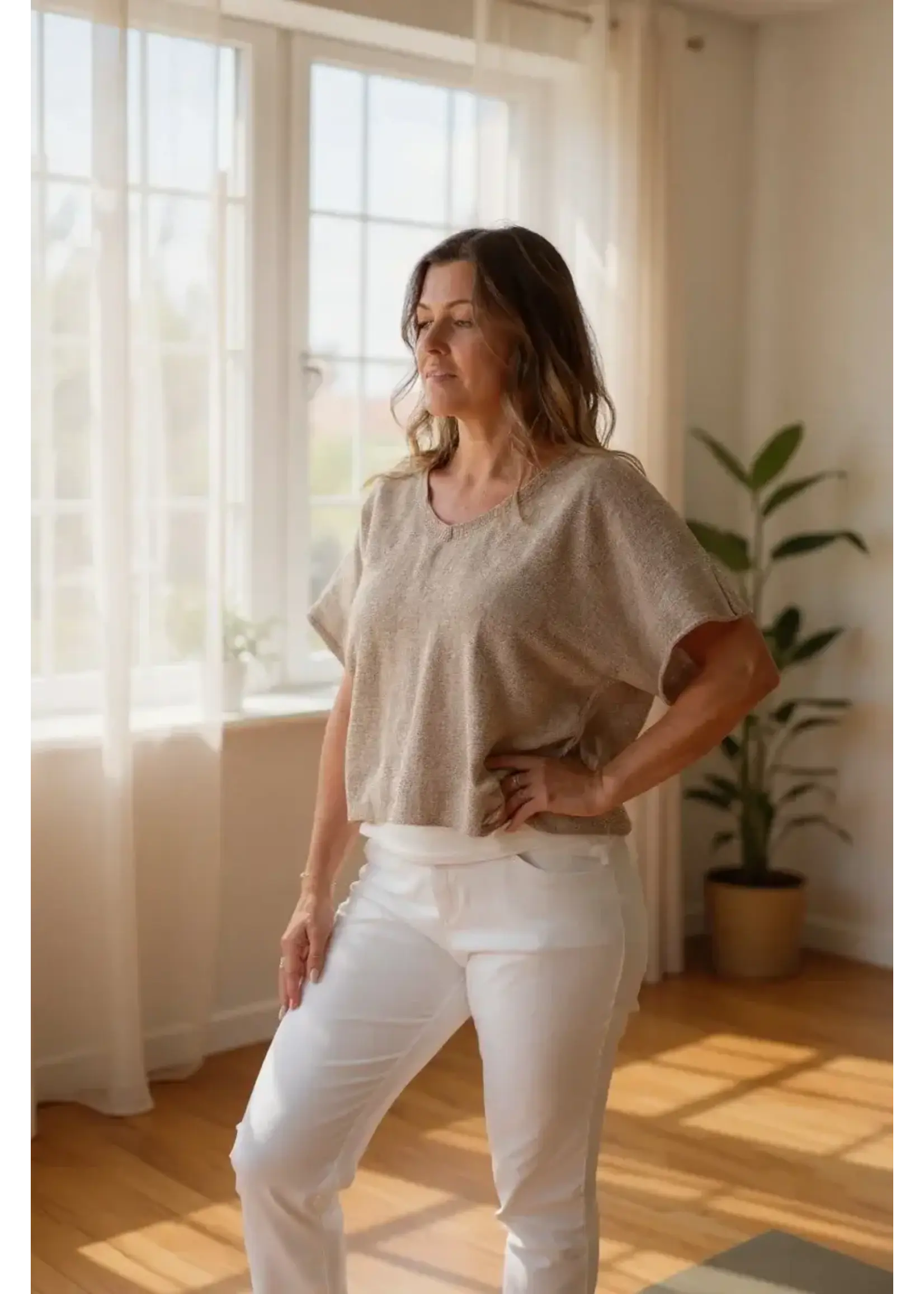 TA SHORT SLEEVE VNECK CTOP