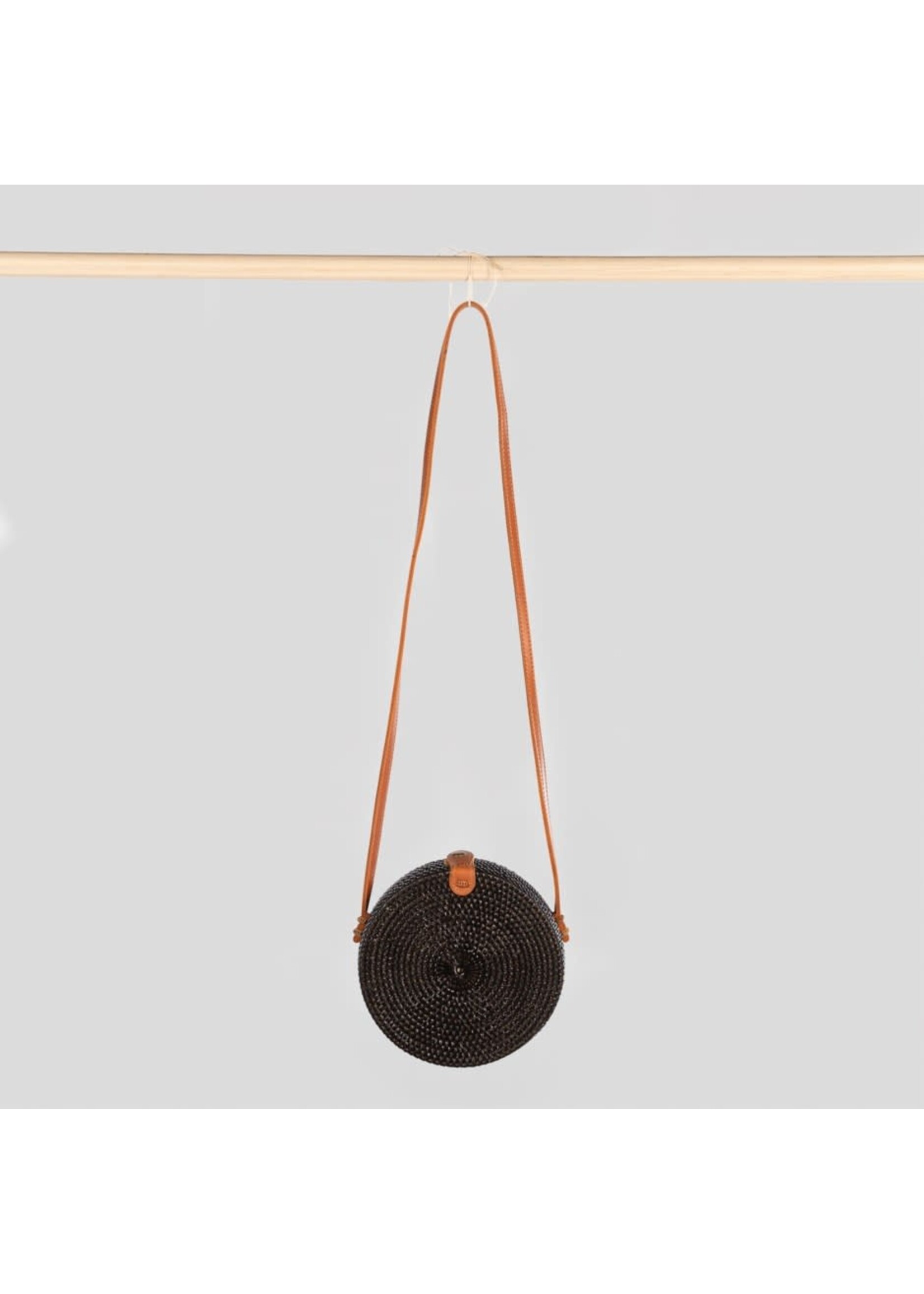 Bali Bag - 8" Circle - Black