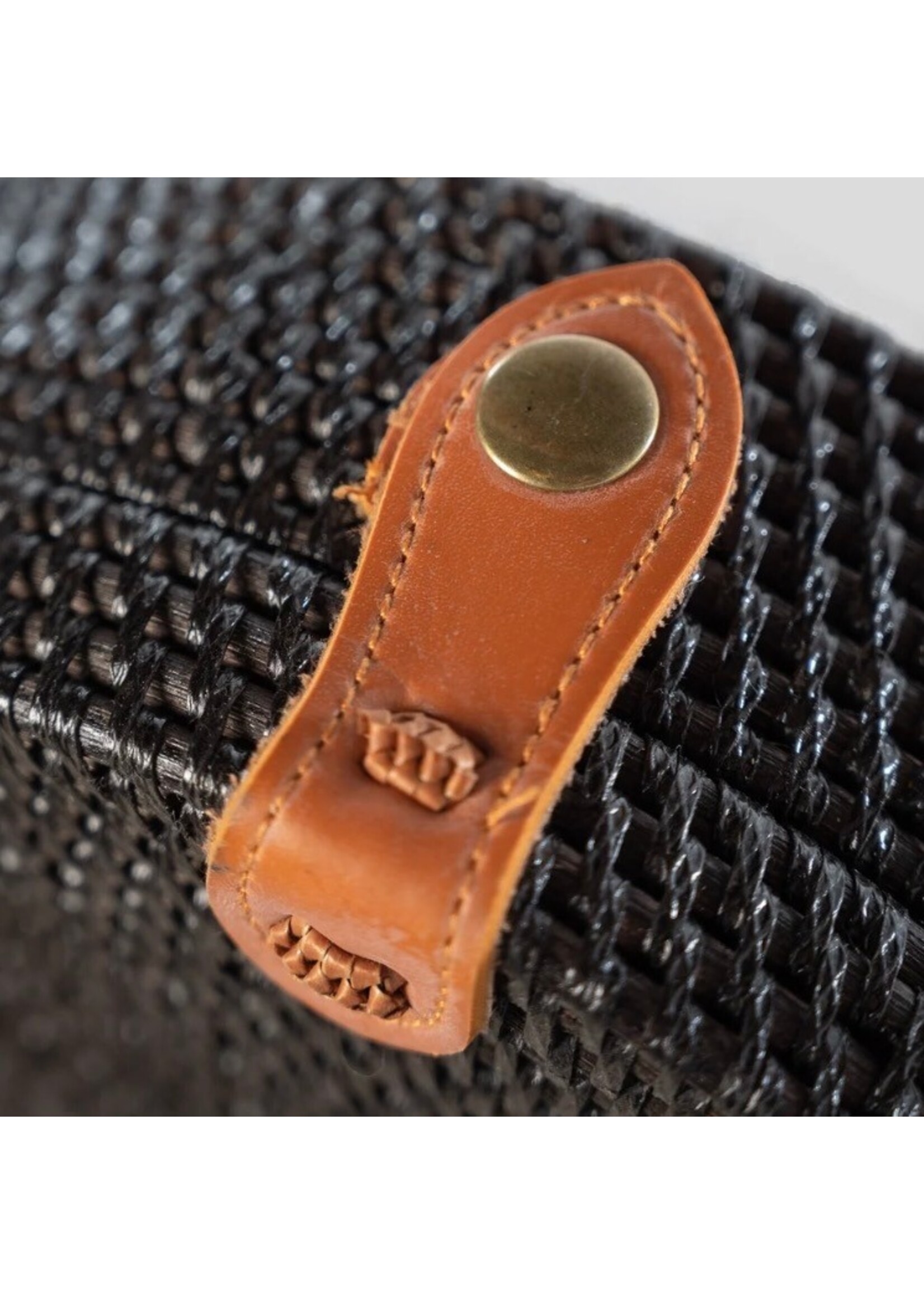 Bali Bag - 8" Circle - Black