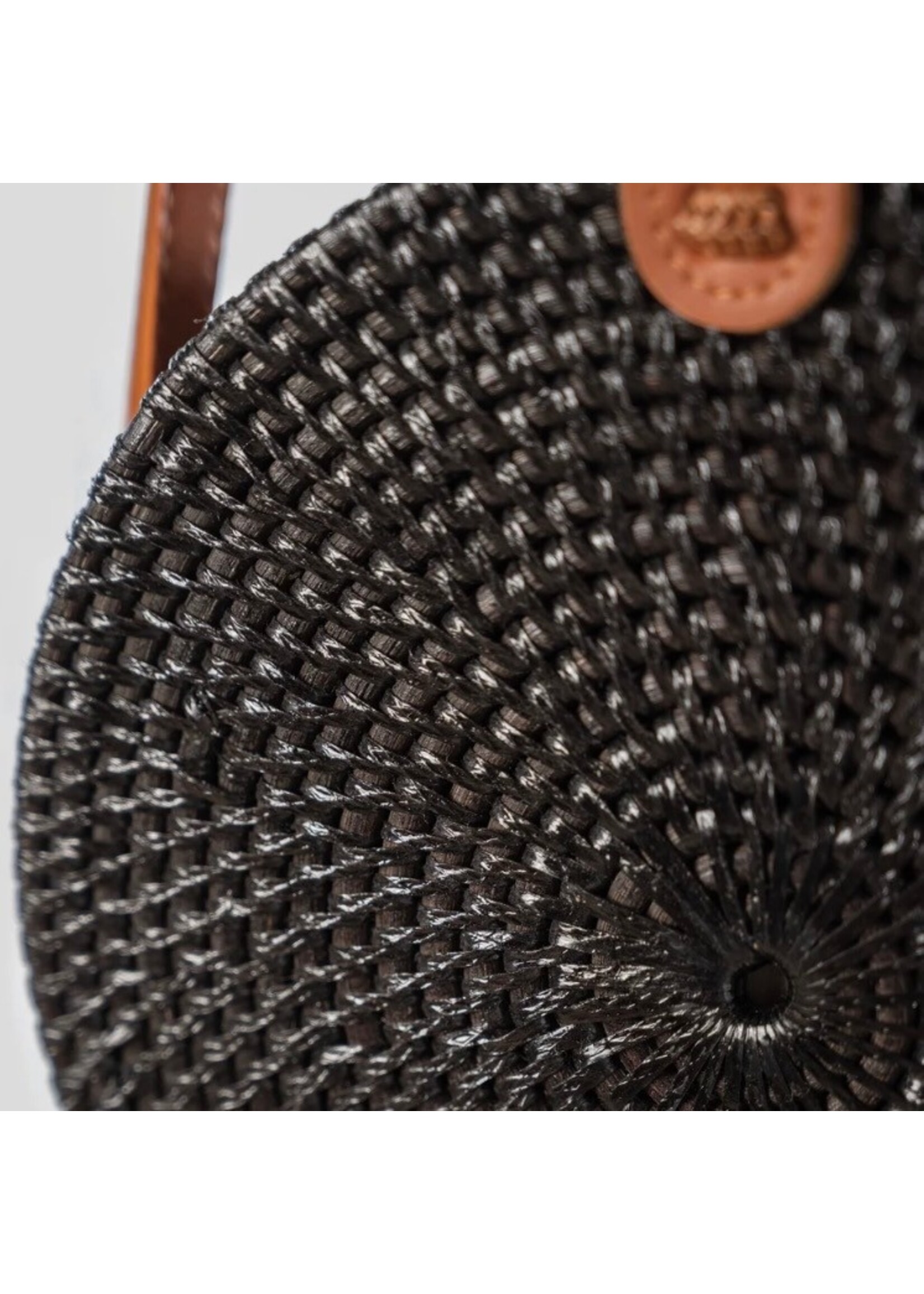 Bali Bag - 8" Circle - Black