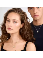 Pilgrim NOVA heart  necklace silver plated - Silver  Plated