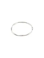 HAZE bangle  silver-plated -  Silver Plated