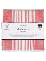 Scrub-It Red Dishcloths Set of 3