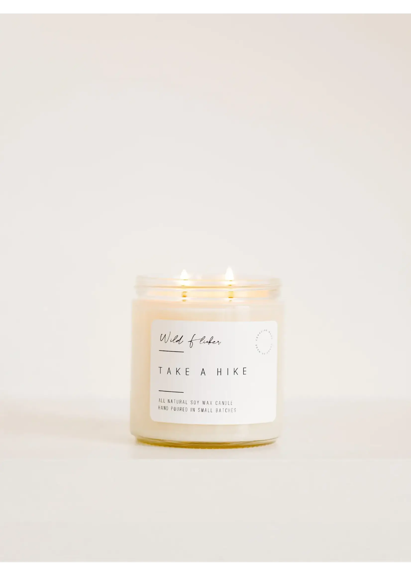 Wild Flicker Take A Hike Soy Wax Candle (Bug Repellent)