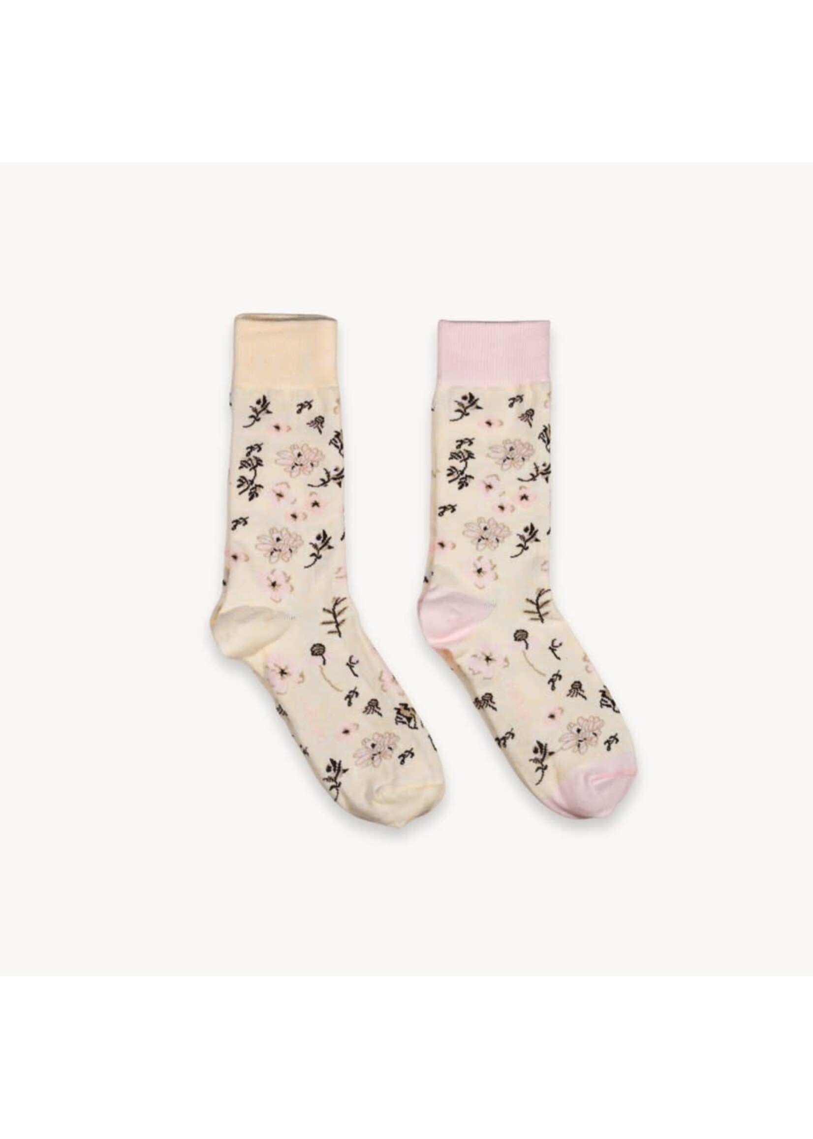 Pokoloko Field of Flora Pima Socks - Pack of 2 - L/XL
