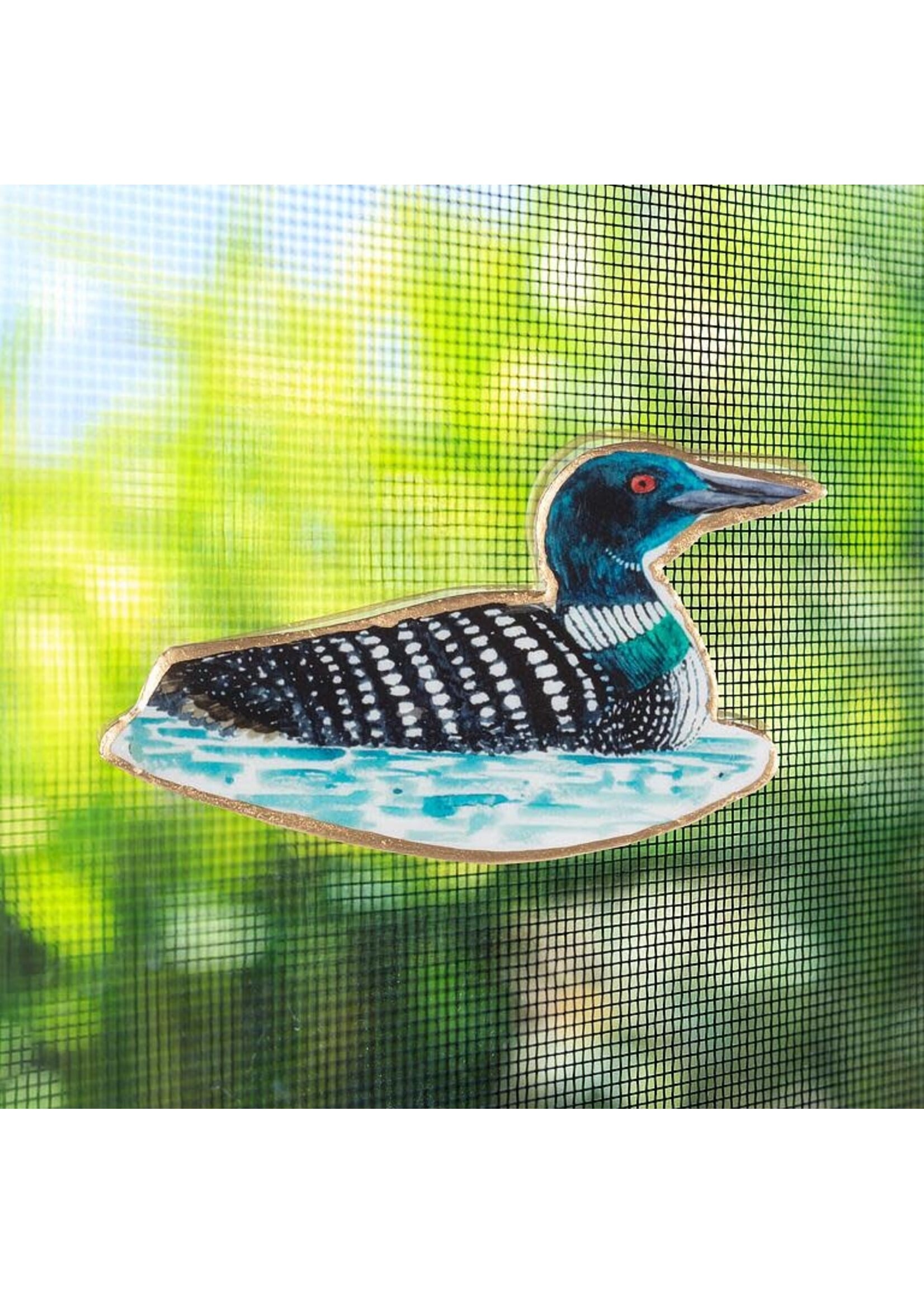 Loon 2 Sided Magnet