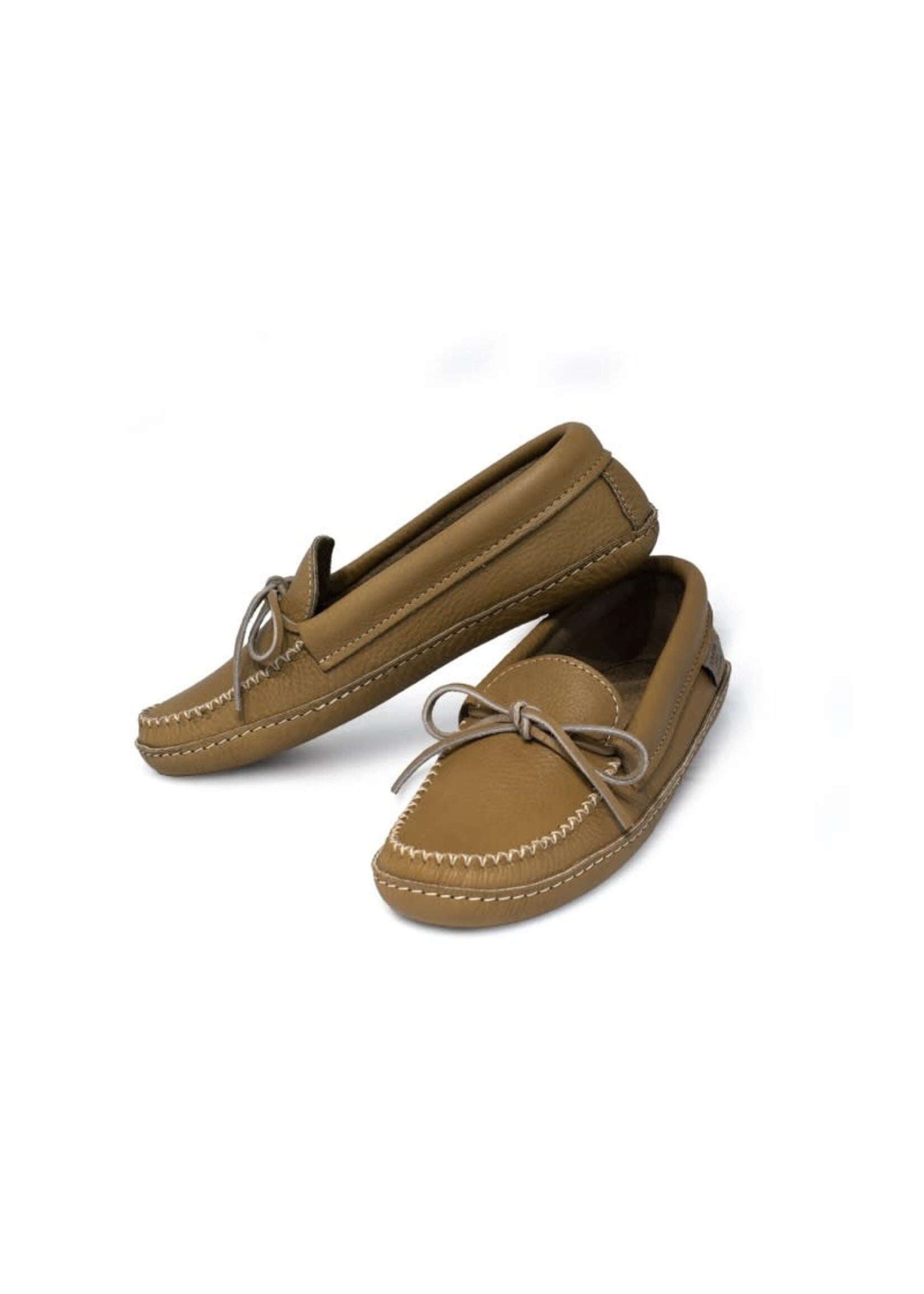 Laurentian Chief Men’s Moccasin Genuine Leather,Single Lacing