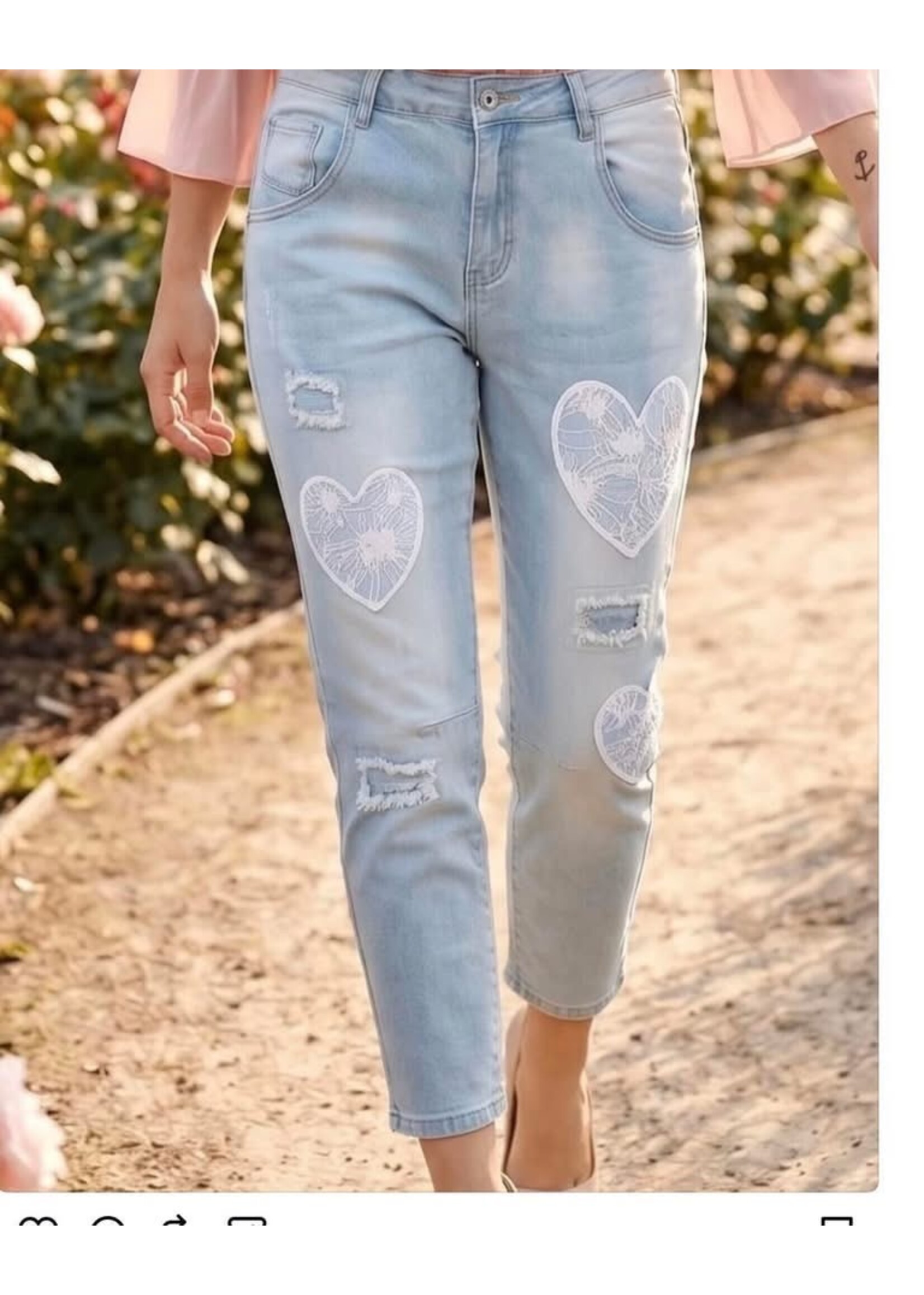 Denim Heart Jeans