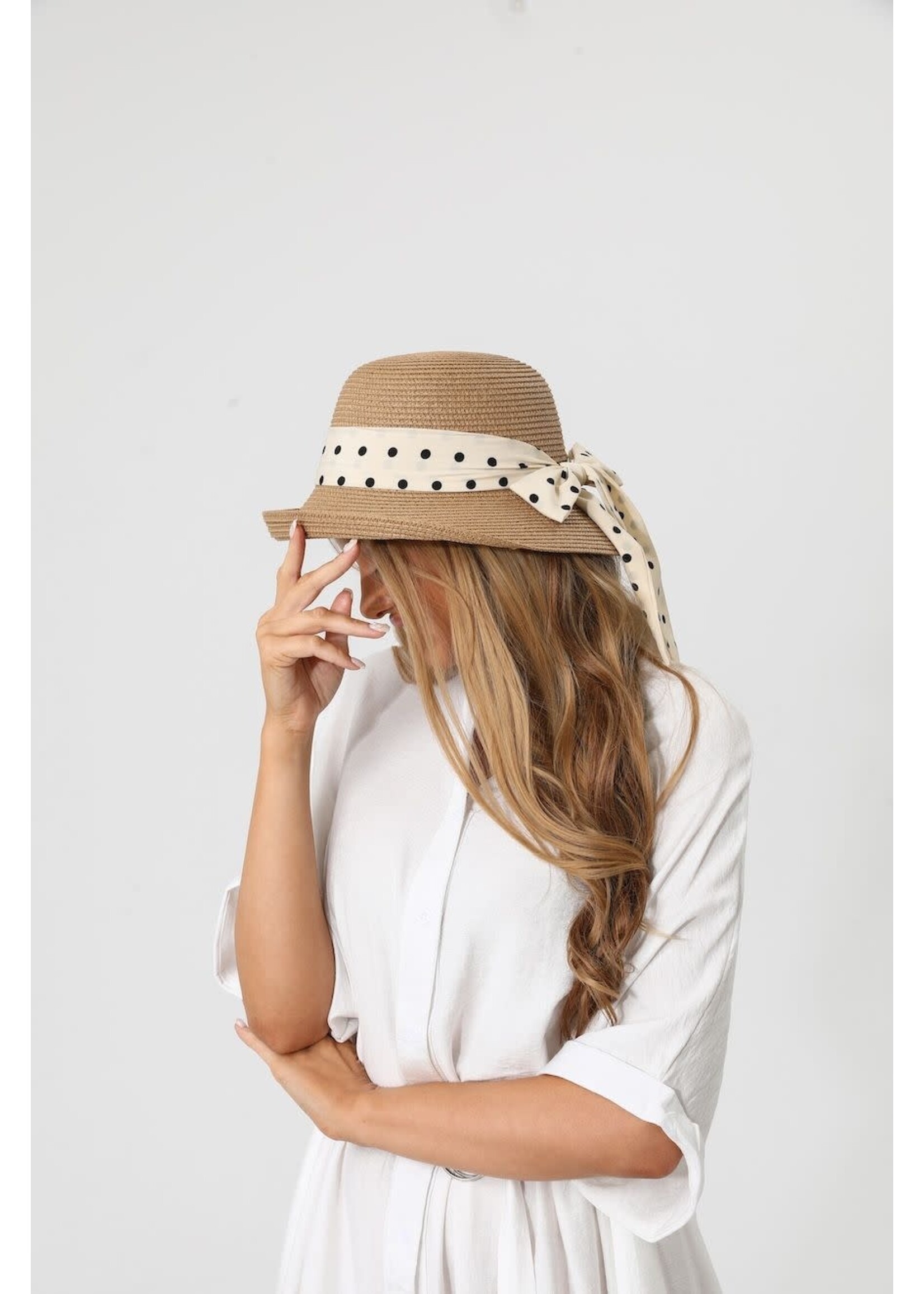 Polka Dot Sun Hat
