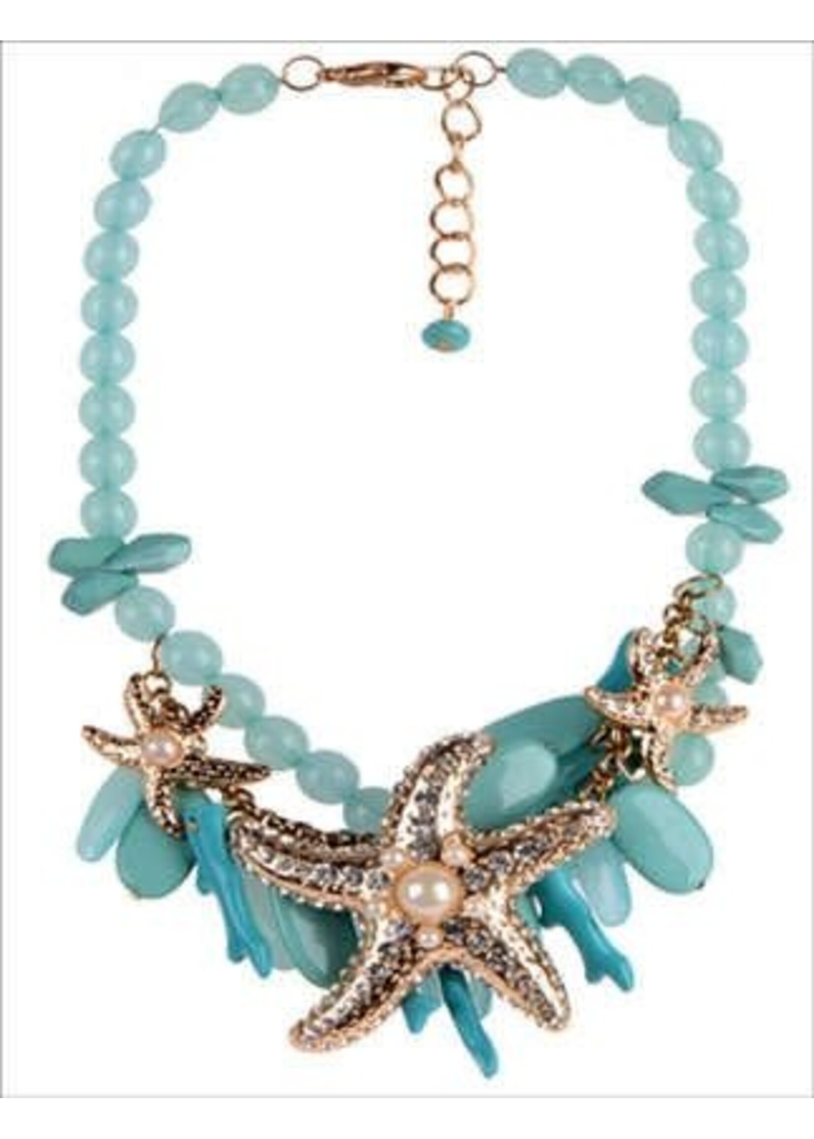 Starfish Turquoise Necklace