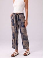 Stretchy Fabric Summer Pants - Patchwork
