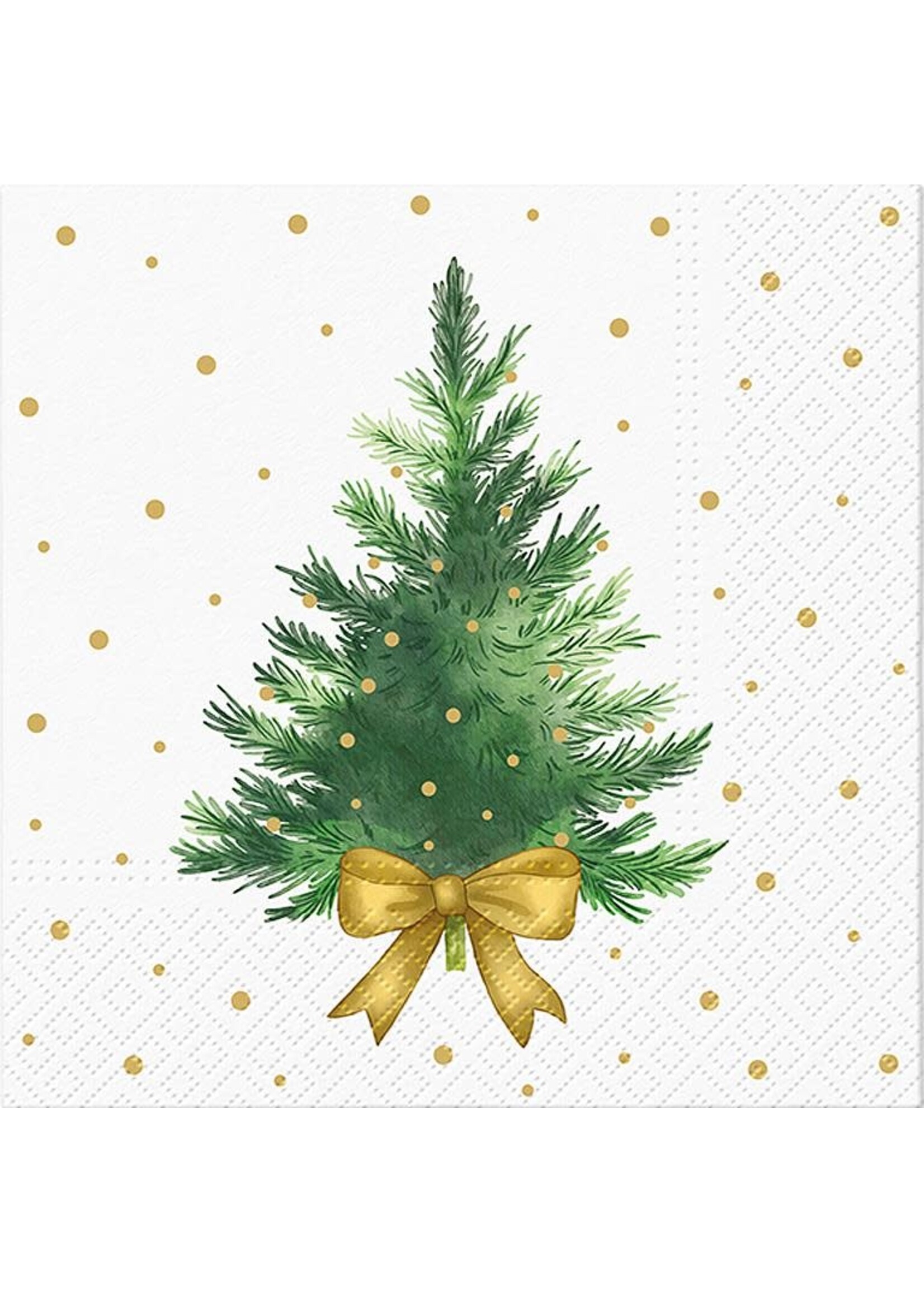 Lunch Golden Joy Napkins. 20 Pcs