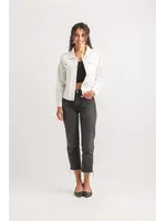 EYELET DETAIL DENIM JACKET