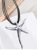 Starfish Necklace with Rope