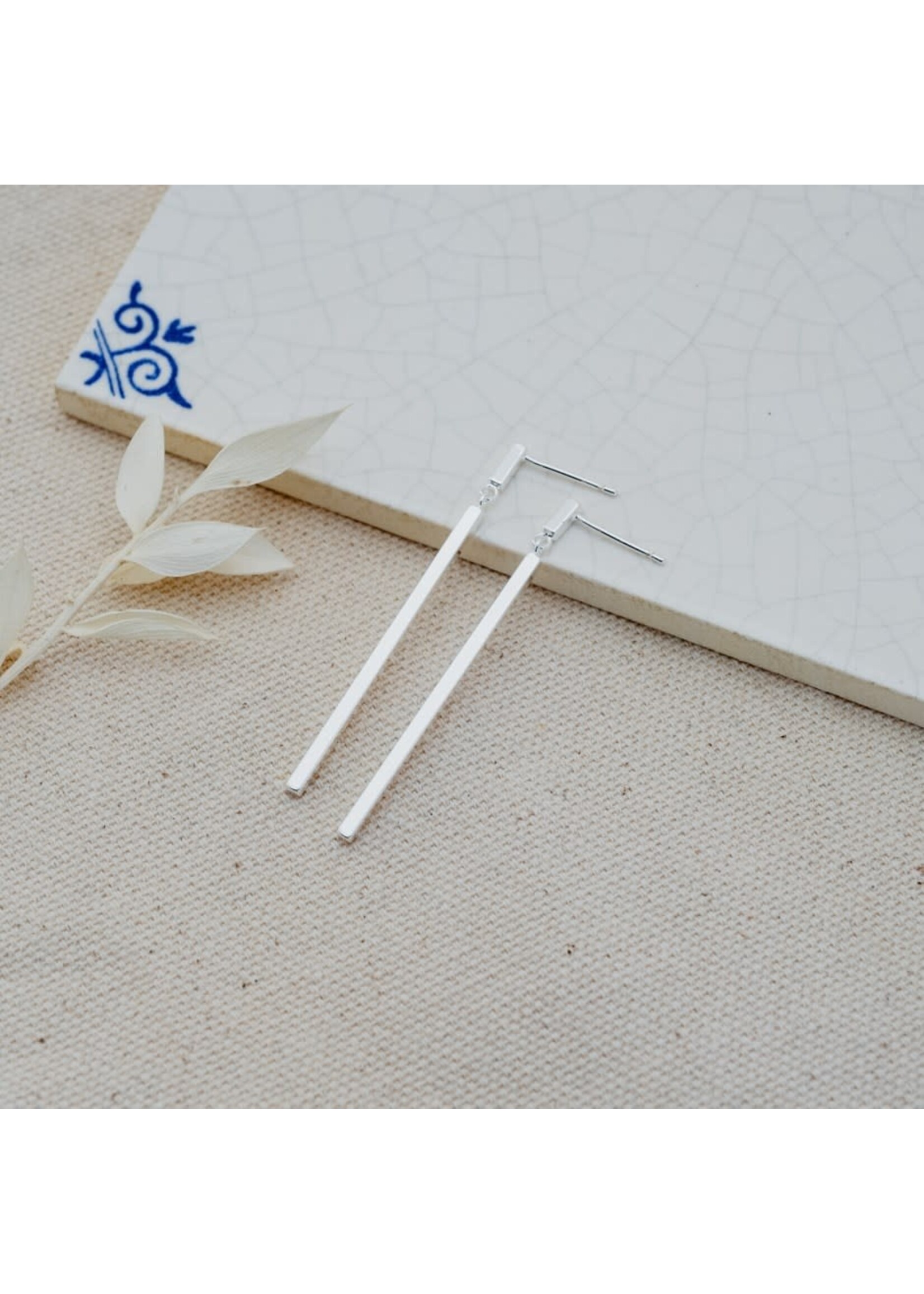 Glee Clementine Studs-silver