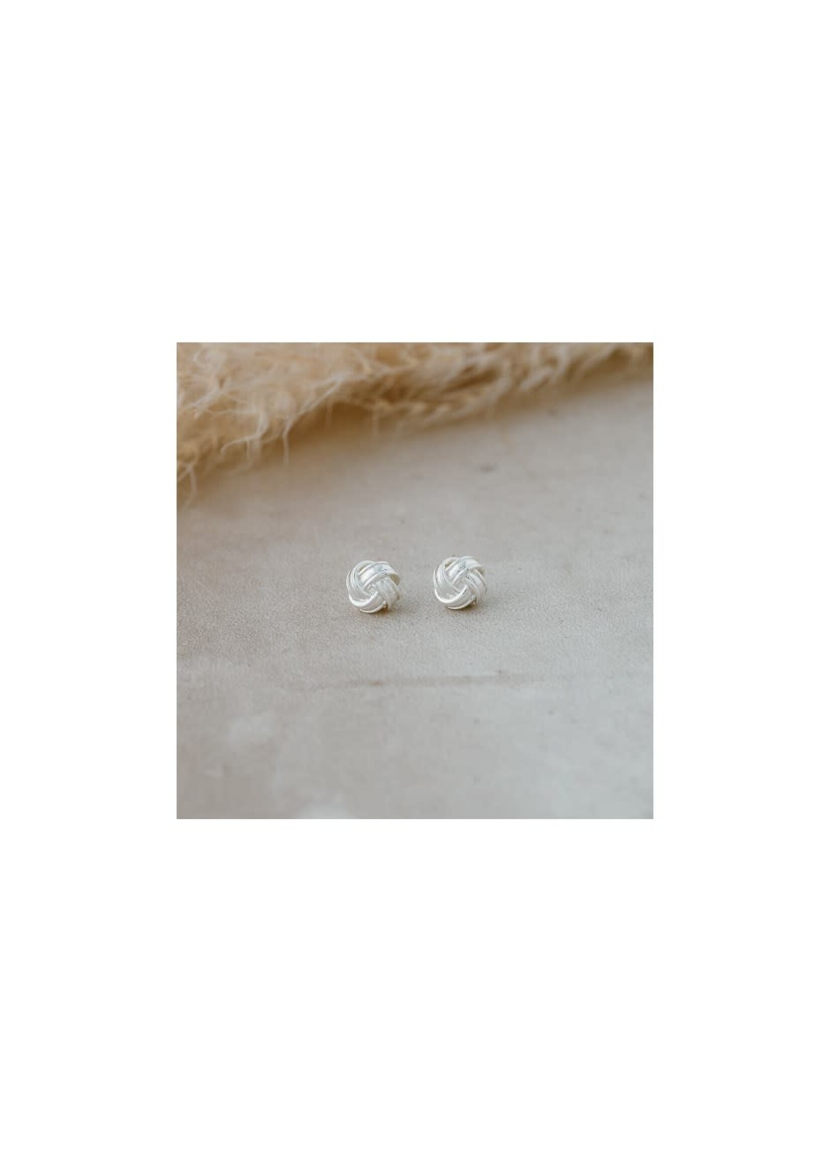 Glee Tangle Studs-silver