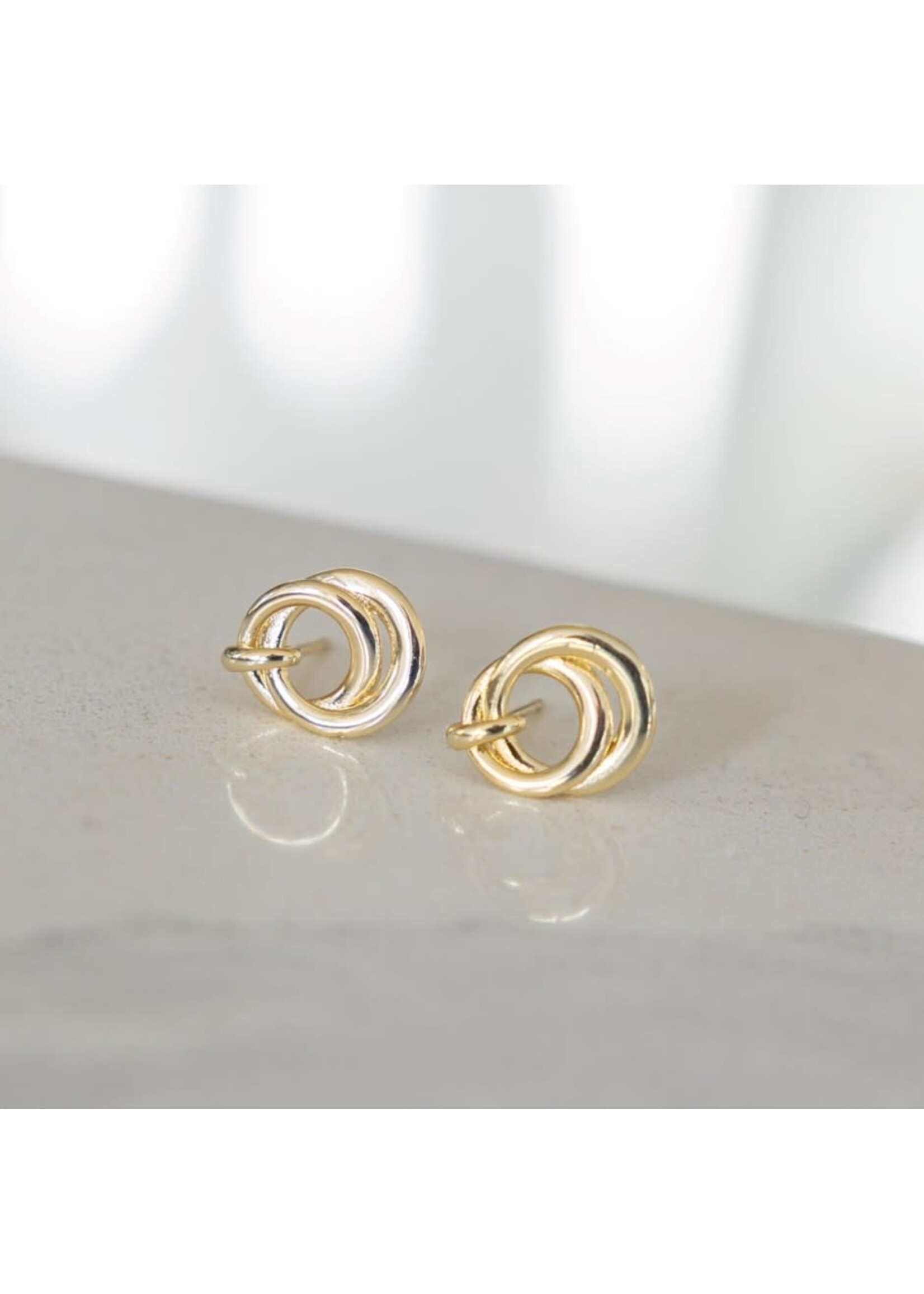 Glee Unity Studs-gold