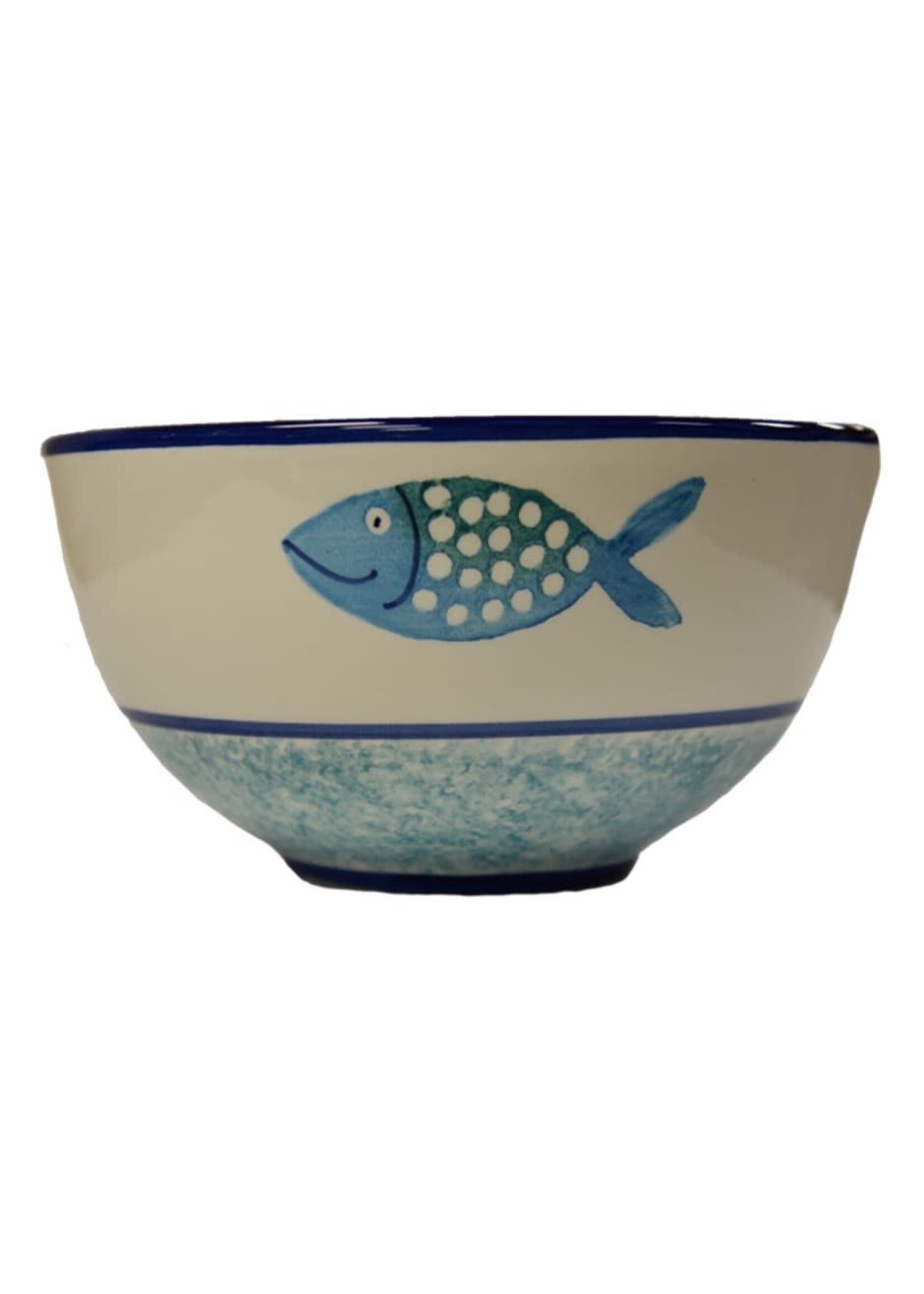 Fish Medium Serving Bowl 8x5"