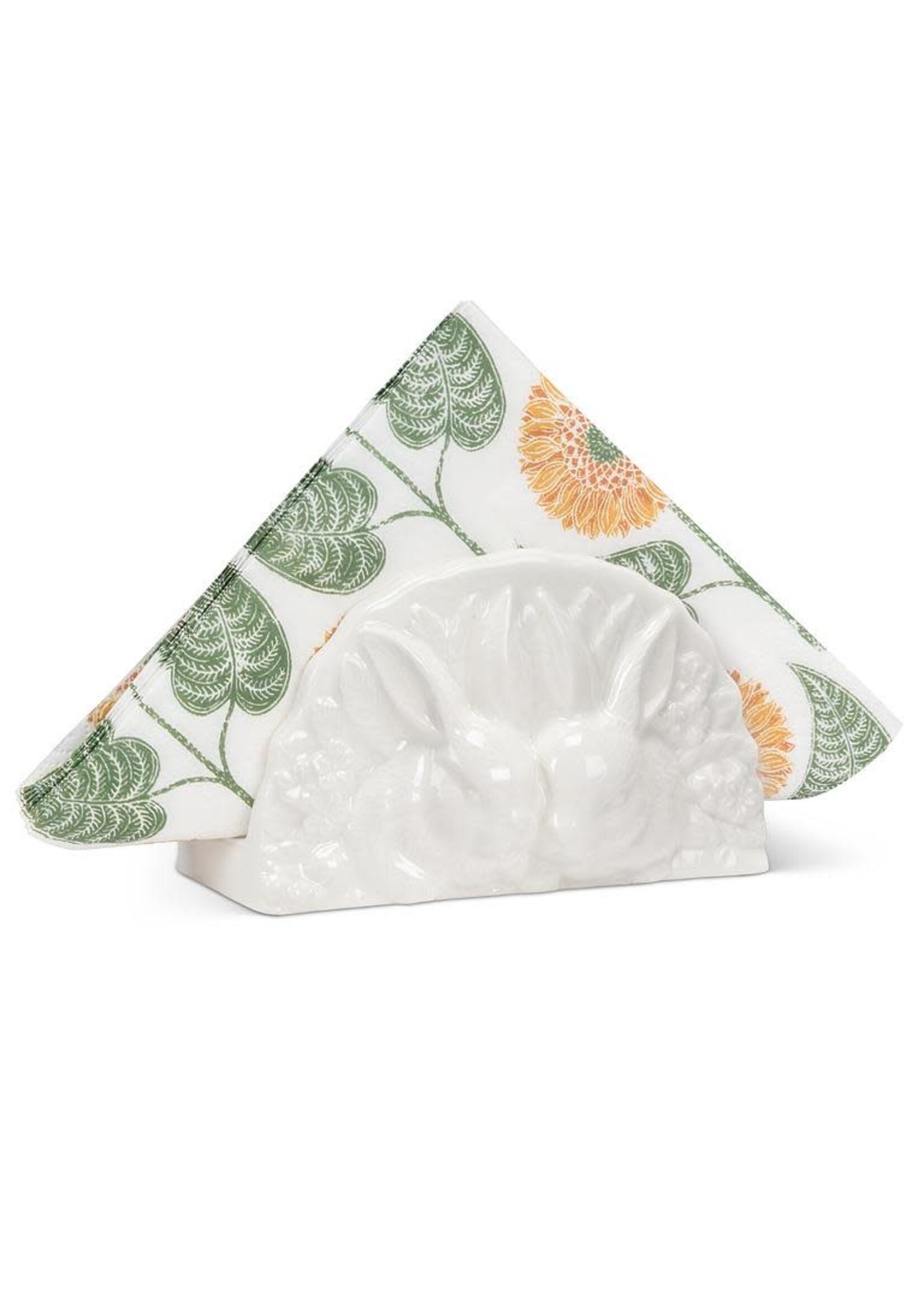 Rabbit Pair Napkin Holder