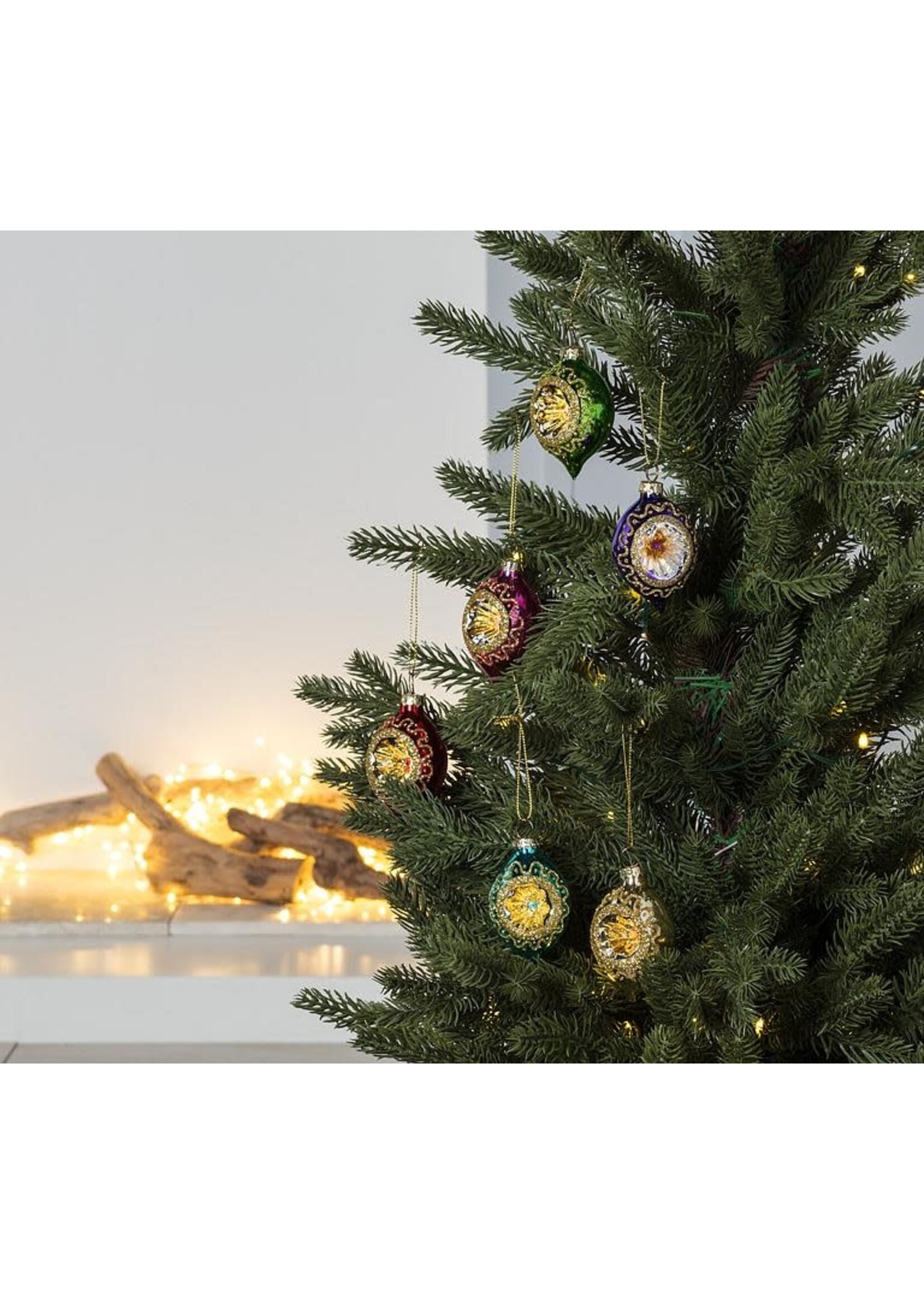 Reflector Drop Ornament