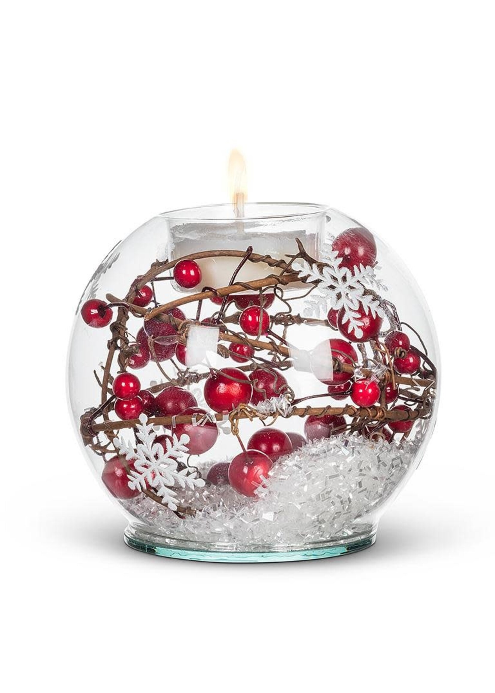 Red Berry & Snow Ball Votive