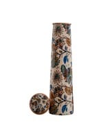 ZenN Pure Copper Bottle Flower Design, 750ml/25oz