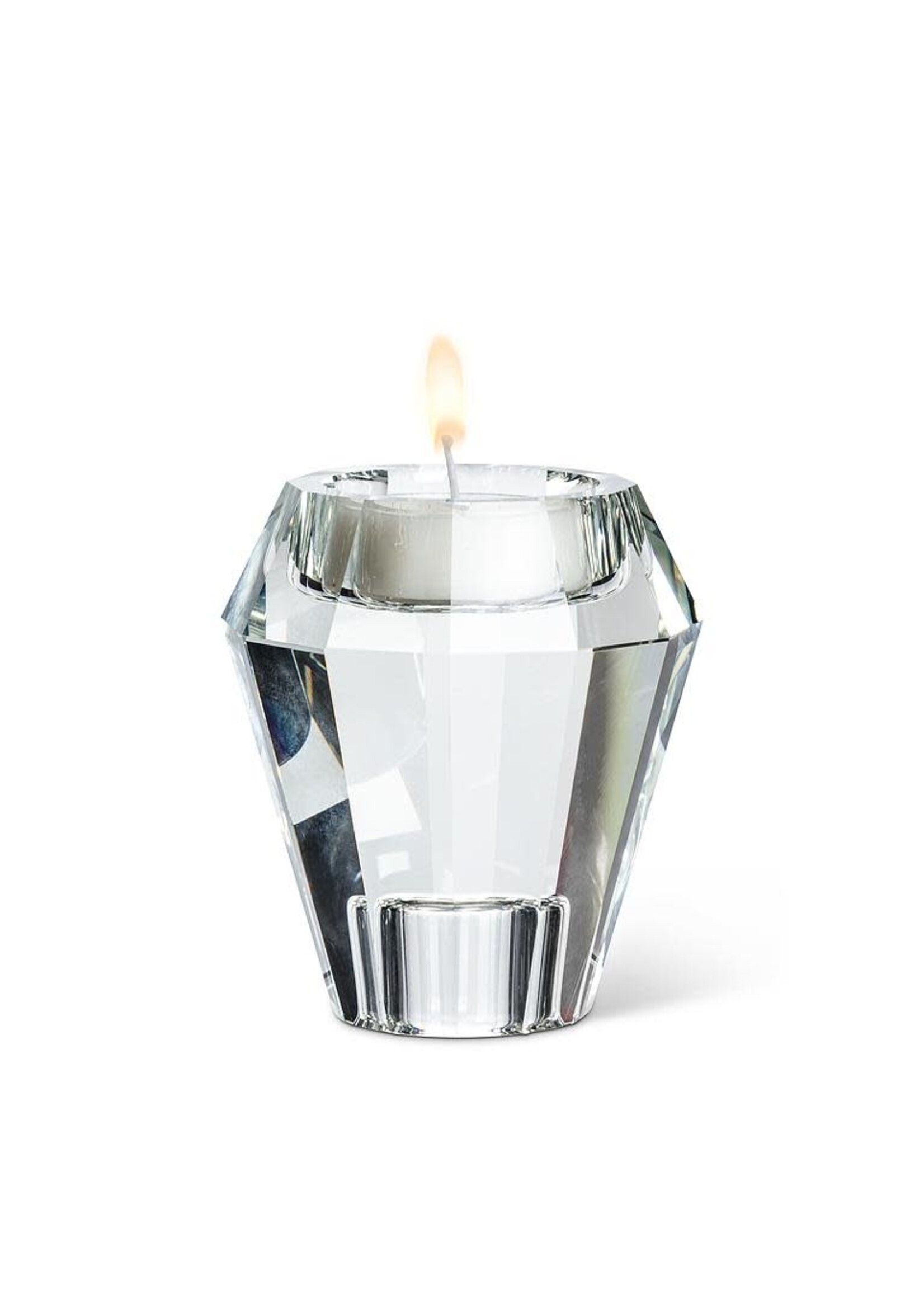 Reversible Facet Taper/Tealight Holder