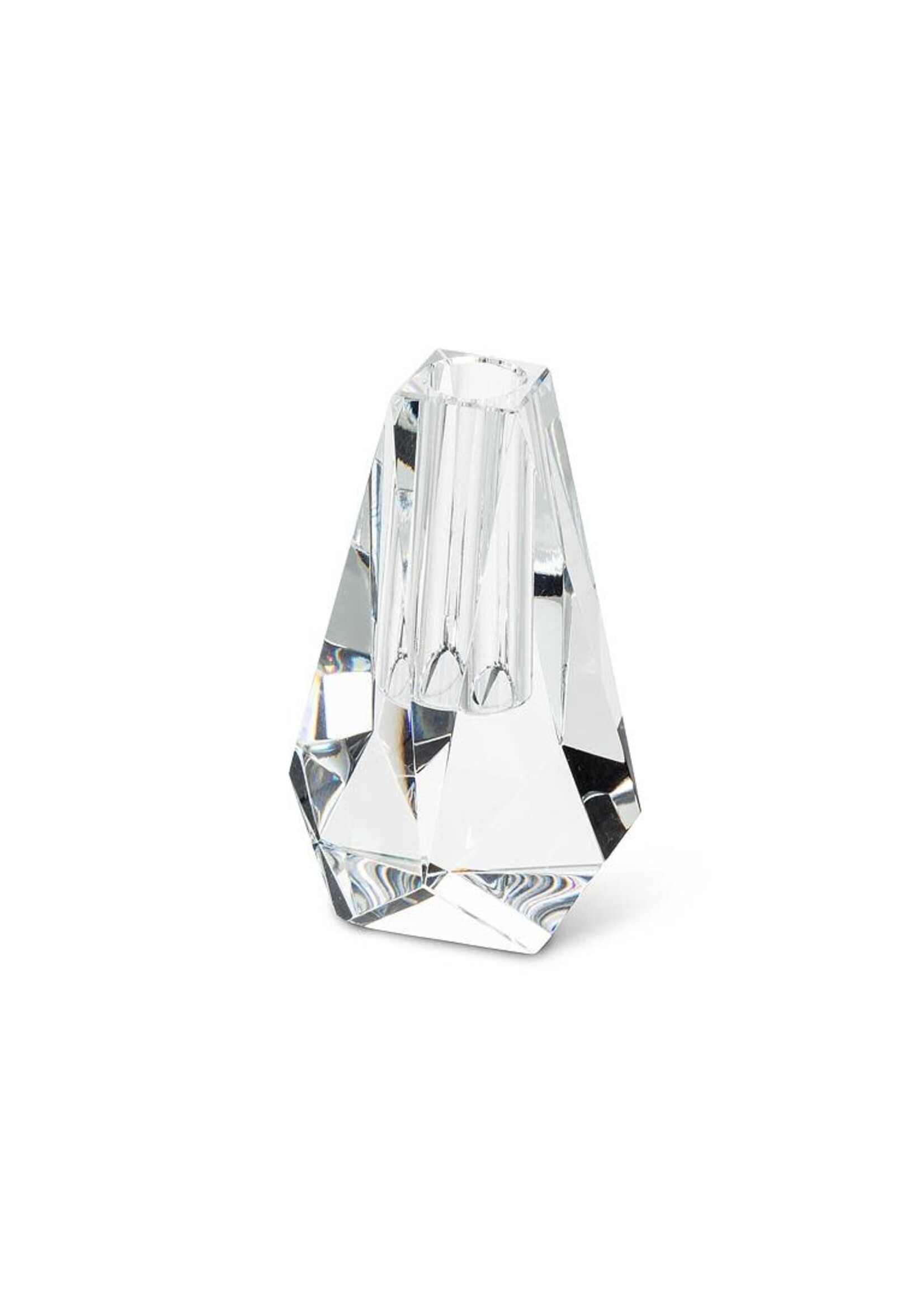 Small Modern Cut Bud Vase