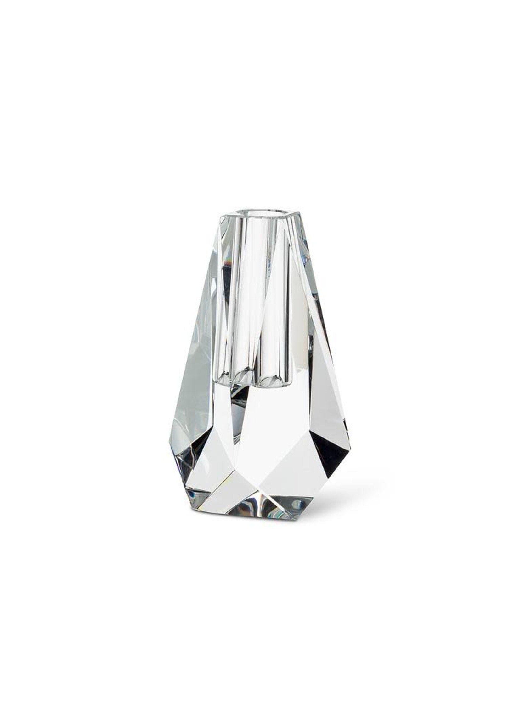 Small Modern Cut Bud Vase