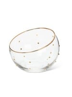 Medium Angled Bowl with Dots