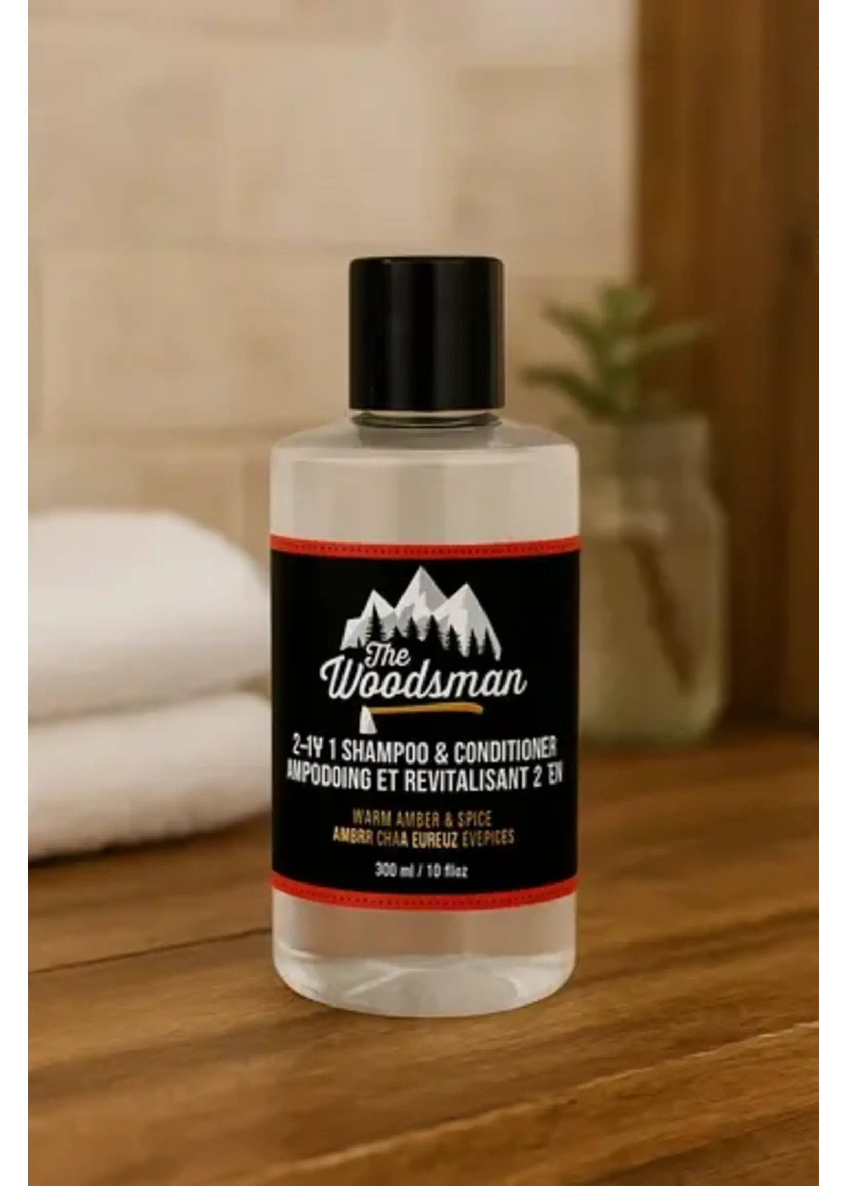 Walton Wood Farm THE WOODSMAN 2-IN-1 SHAMPOO & CONDITIONER 300ML