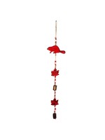 Mango Wood Bell Chimes - Beaver Vintage Red 32"