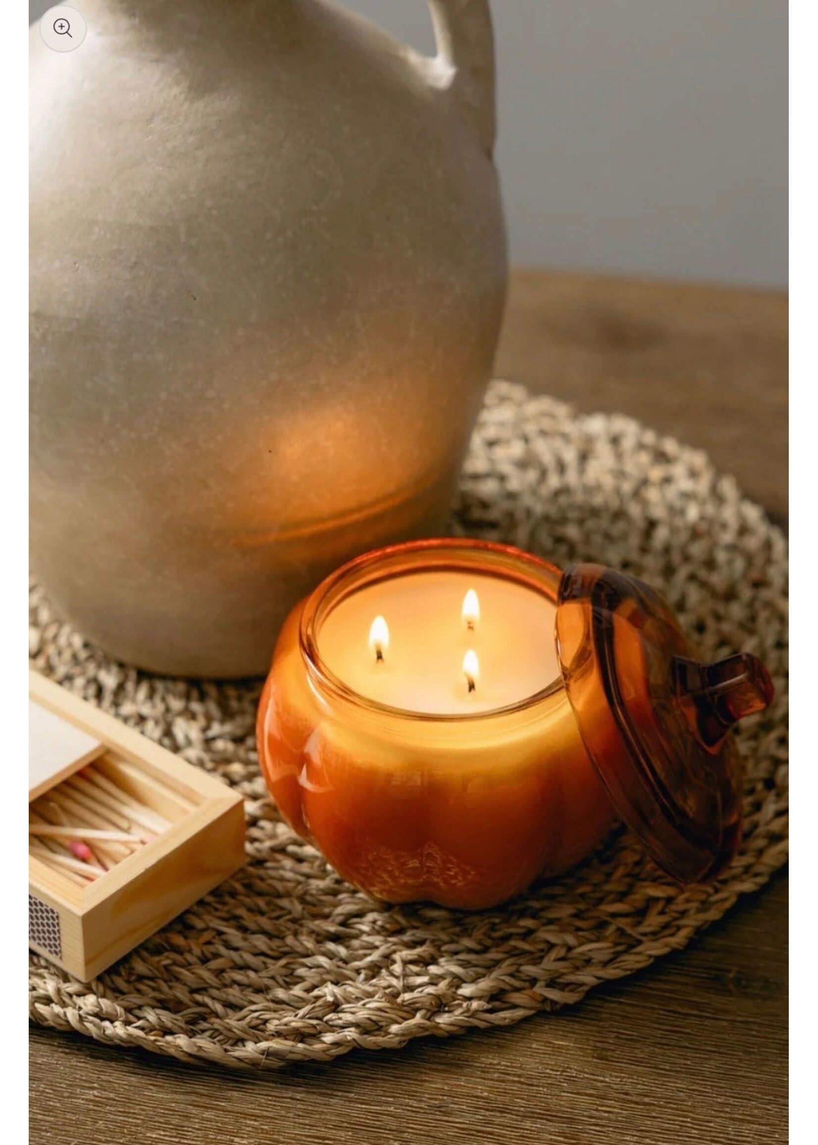 Wild Flicker Pumpkin Candle