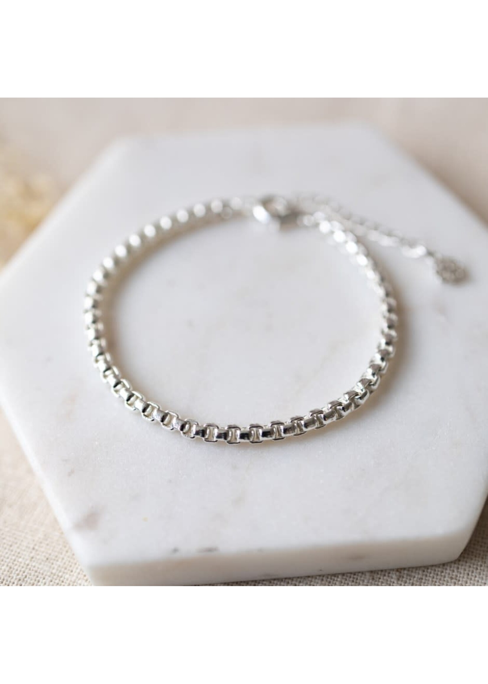 Glee Cord Bracelet-silver