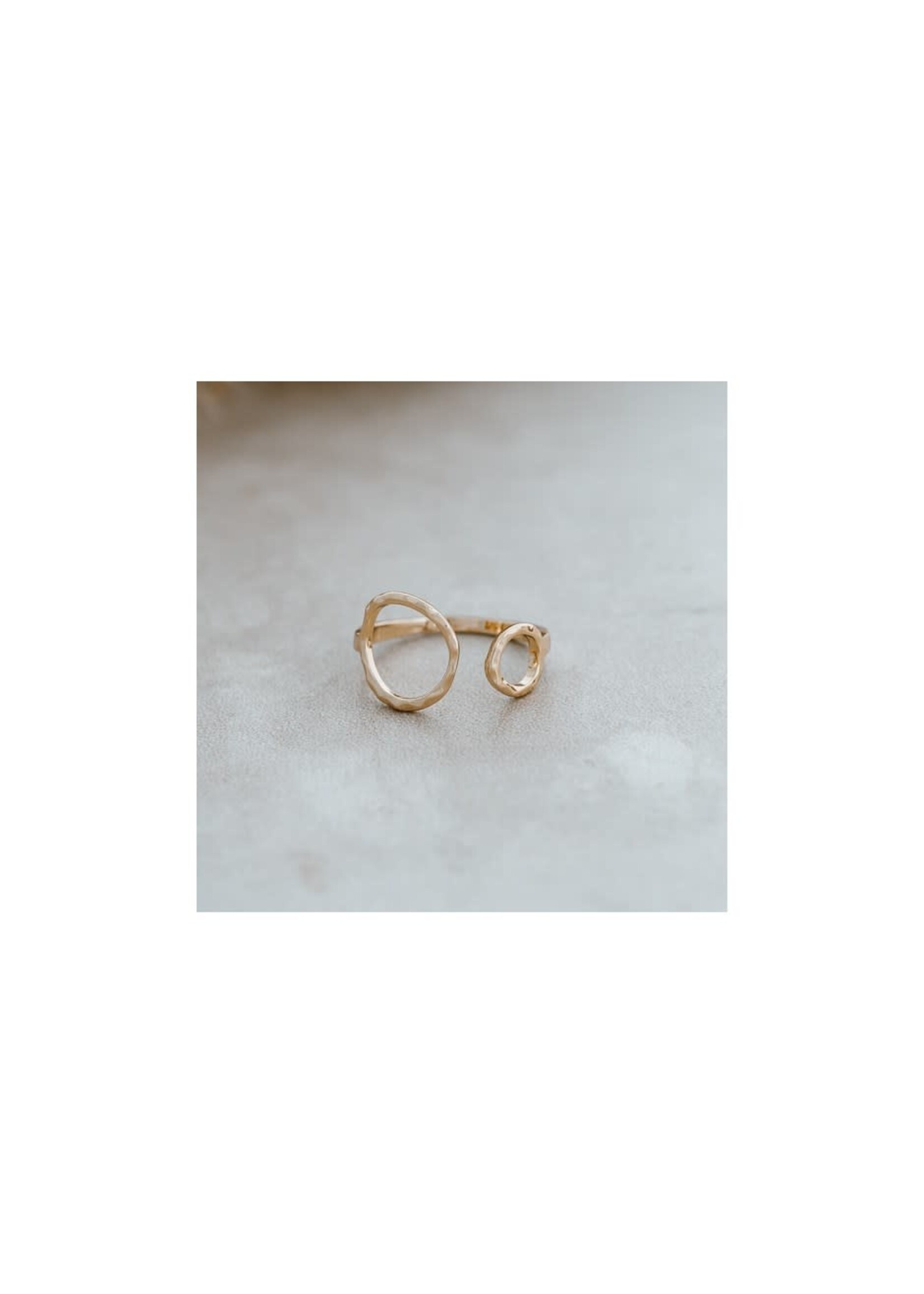 Glee Faith Ring Gold - Adjustable