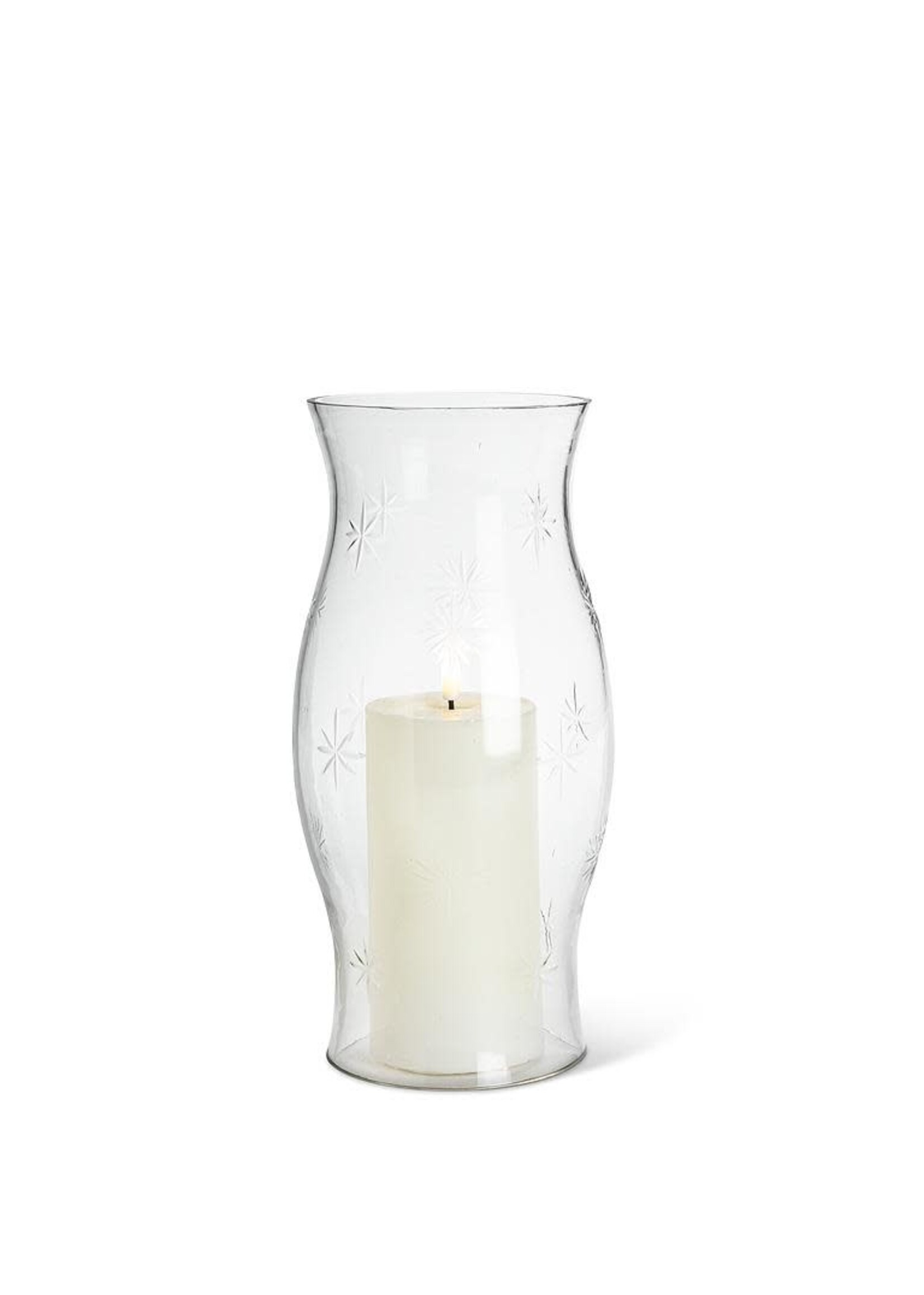 Cut Star Chimney Shade - Clear
