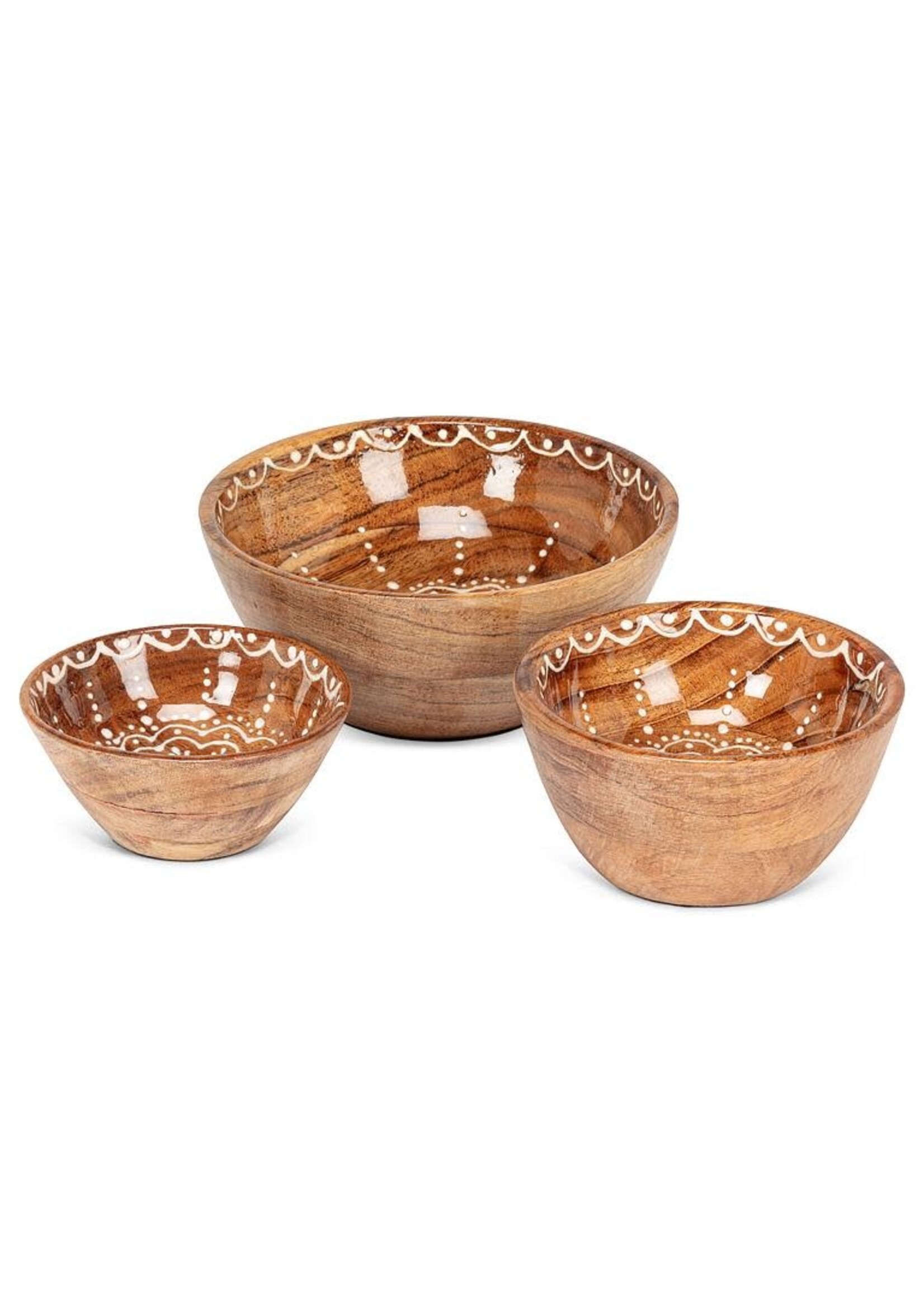 Medium Bowl with Sunburst