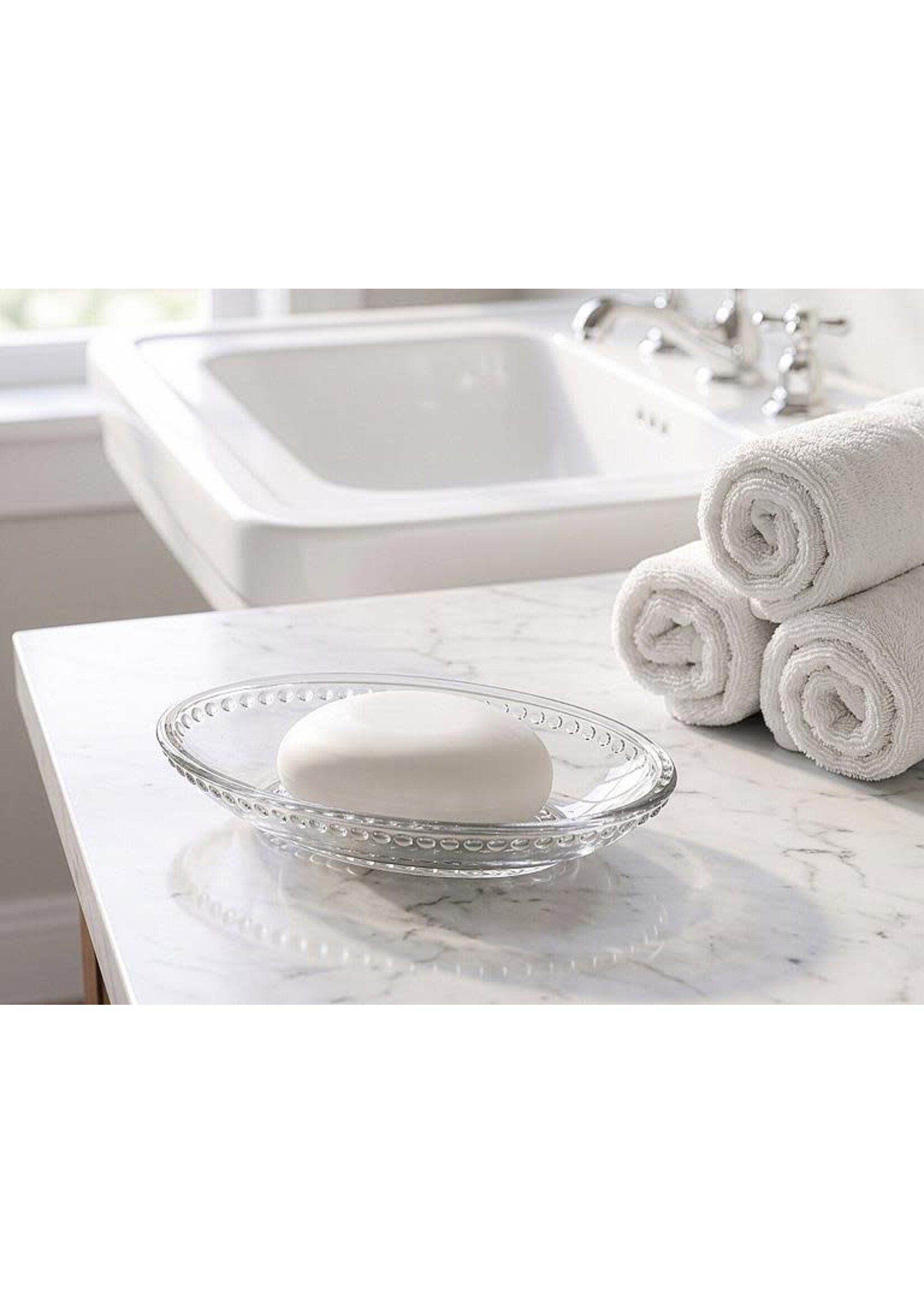 Oval Ball Edge Soap Dish