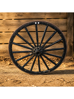 WOODEN WAGON WHEEL