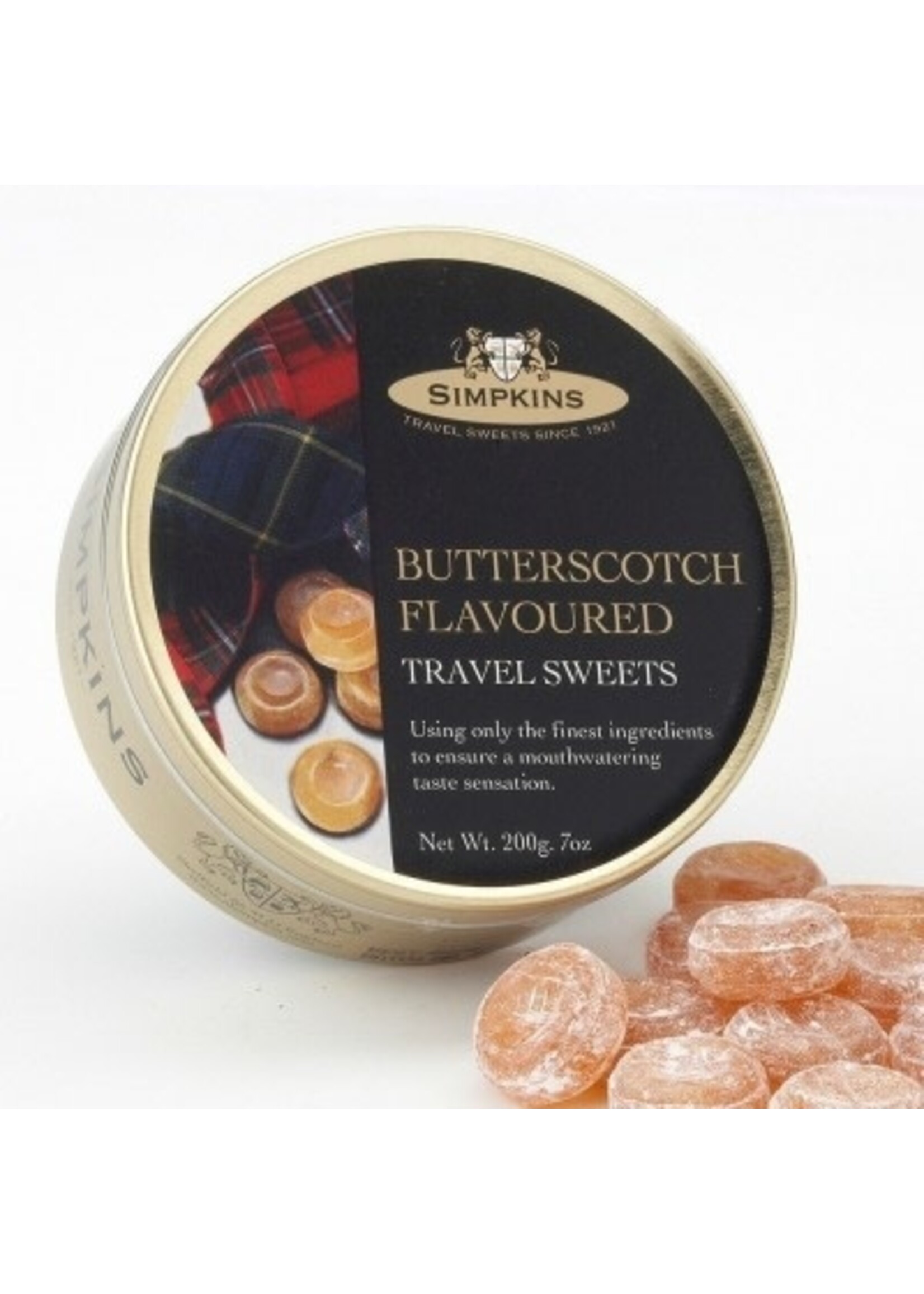 SIMPKINS CANDY TINS – BUTTERSCOTCH
