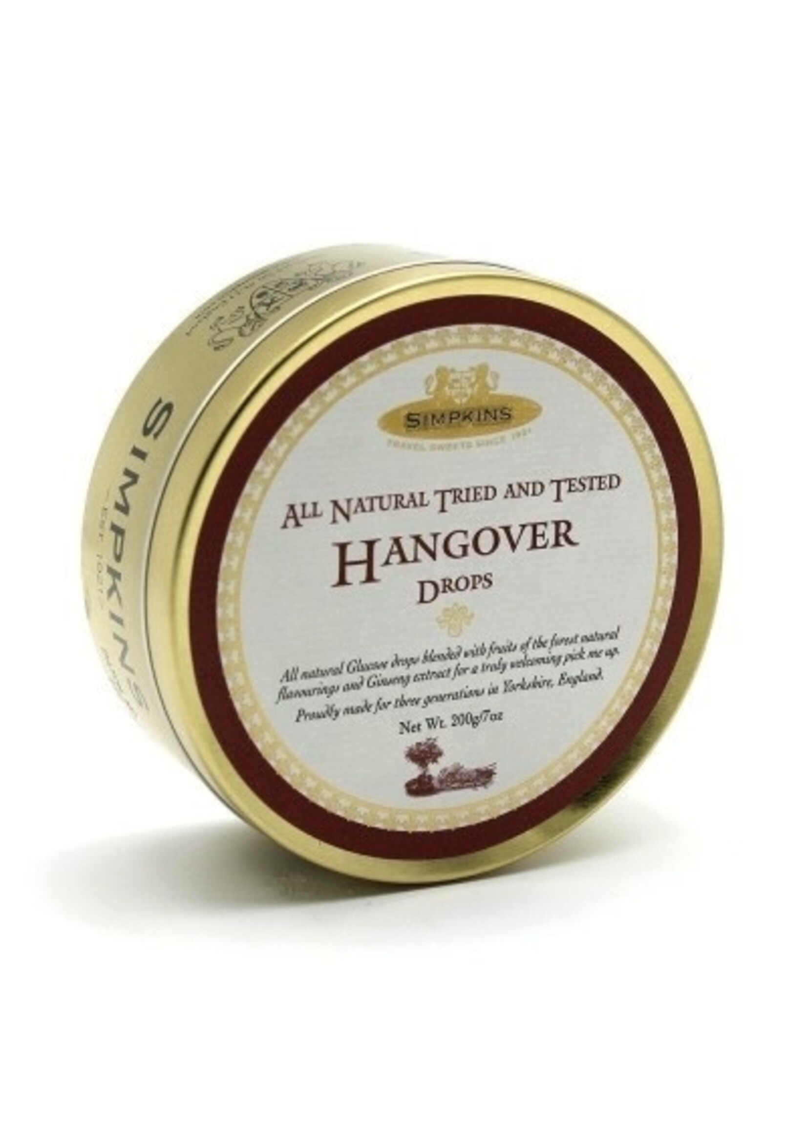 SIMPKINS GOLD LABEL TINS – HANGOVER DROPS